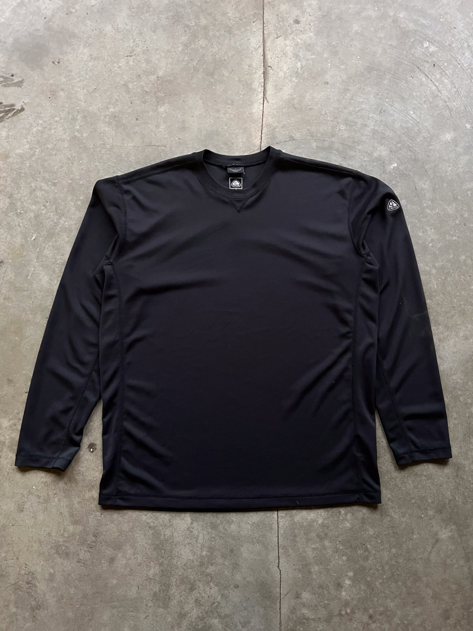 ACG BLACK LONGSLEEVE / LARGE