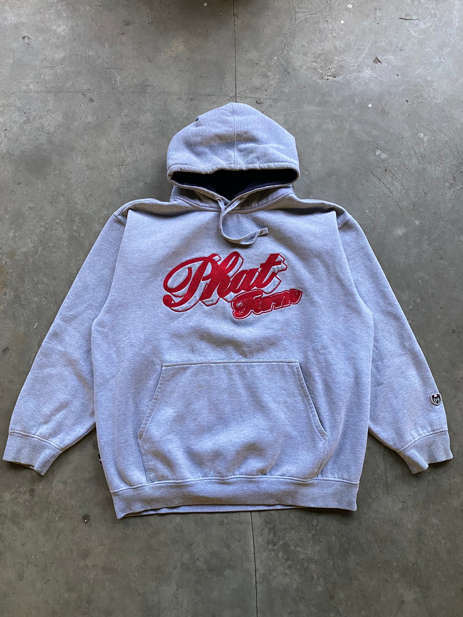 PHAT FARM GREY HOODIE / XLARGE