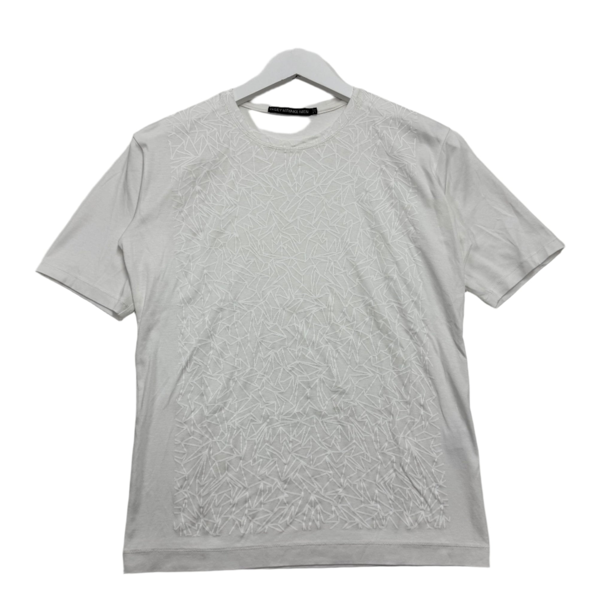 issey miyake geometric tee / Small