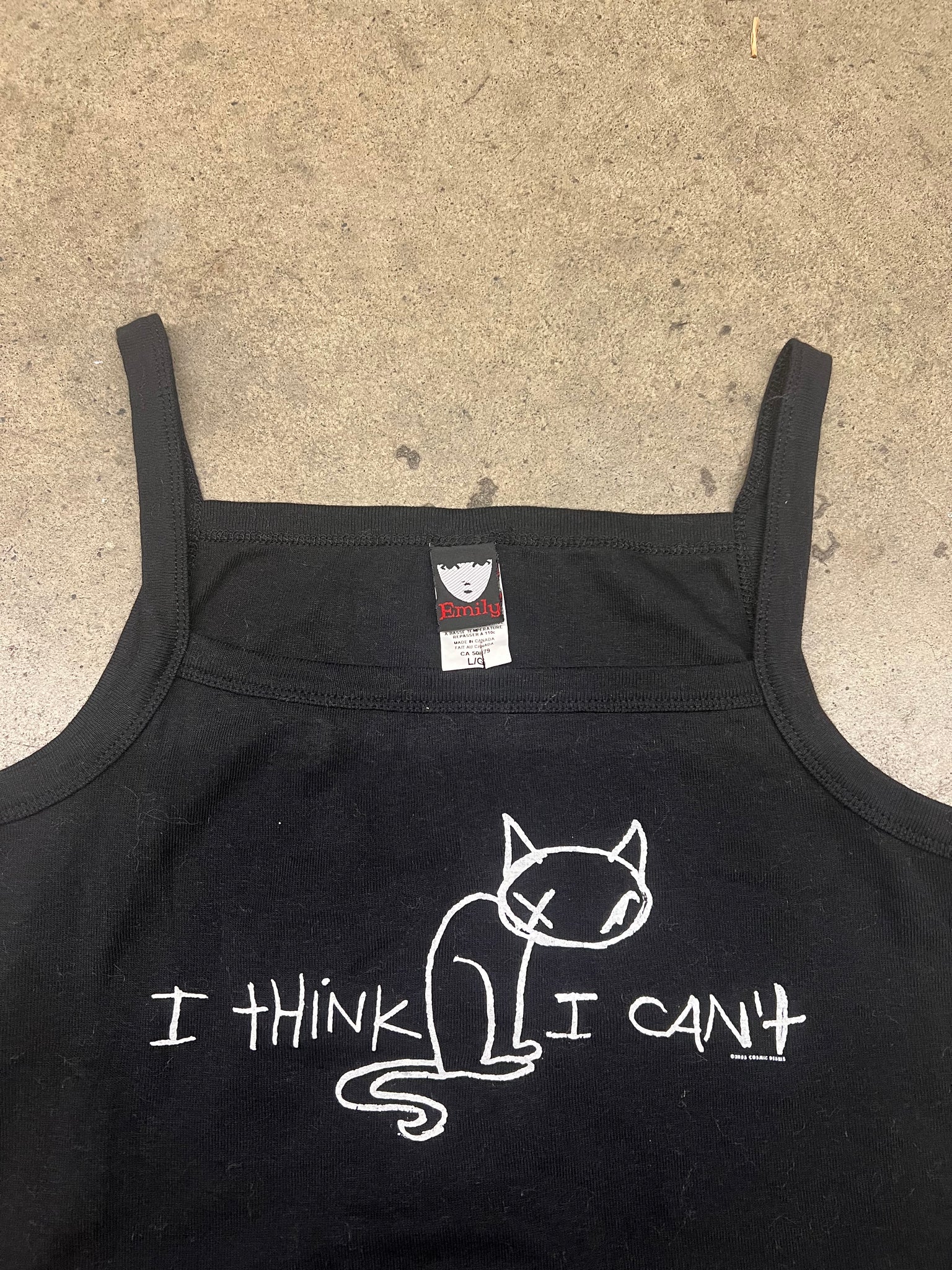 EMILY BLACK TANK / SMALL