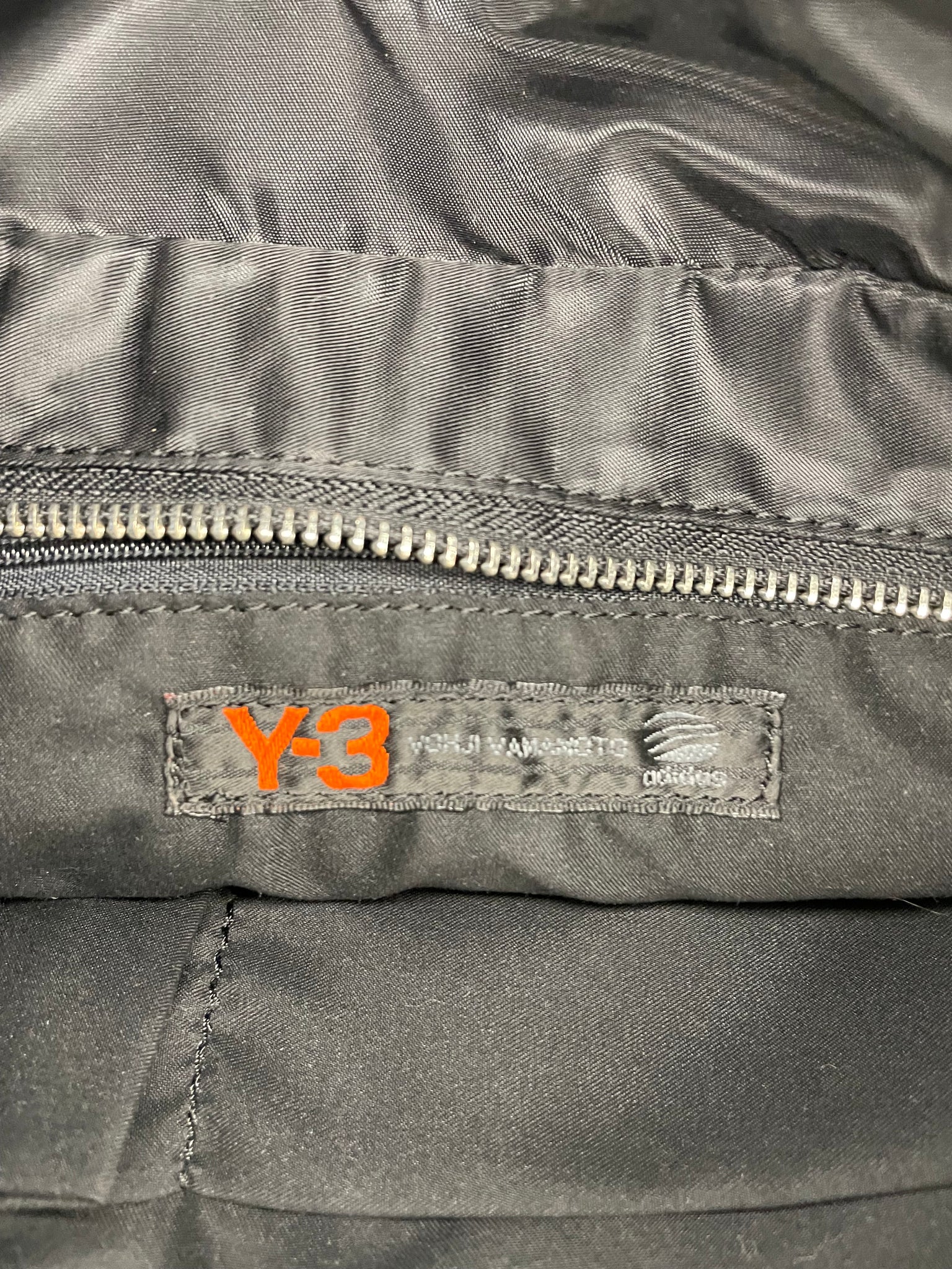 Y-3 Leather Tote Bag