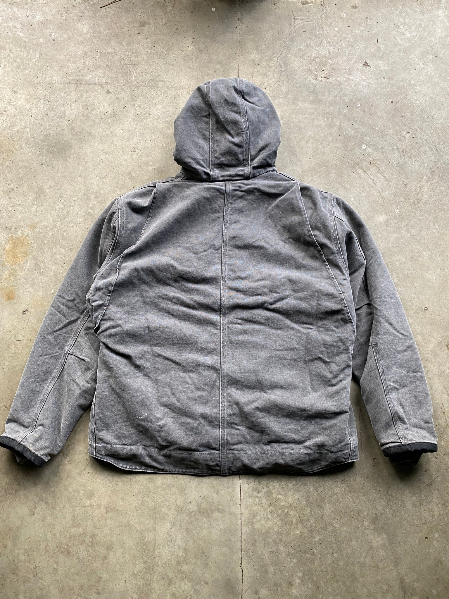 CARHARTT HOODED WORK JACKET / XLARGE