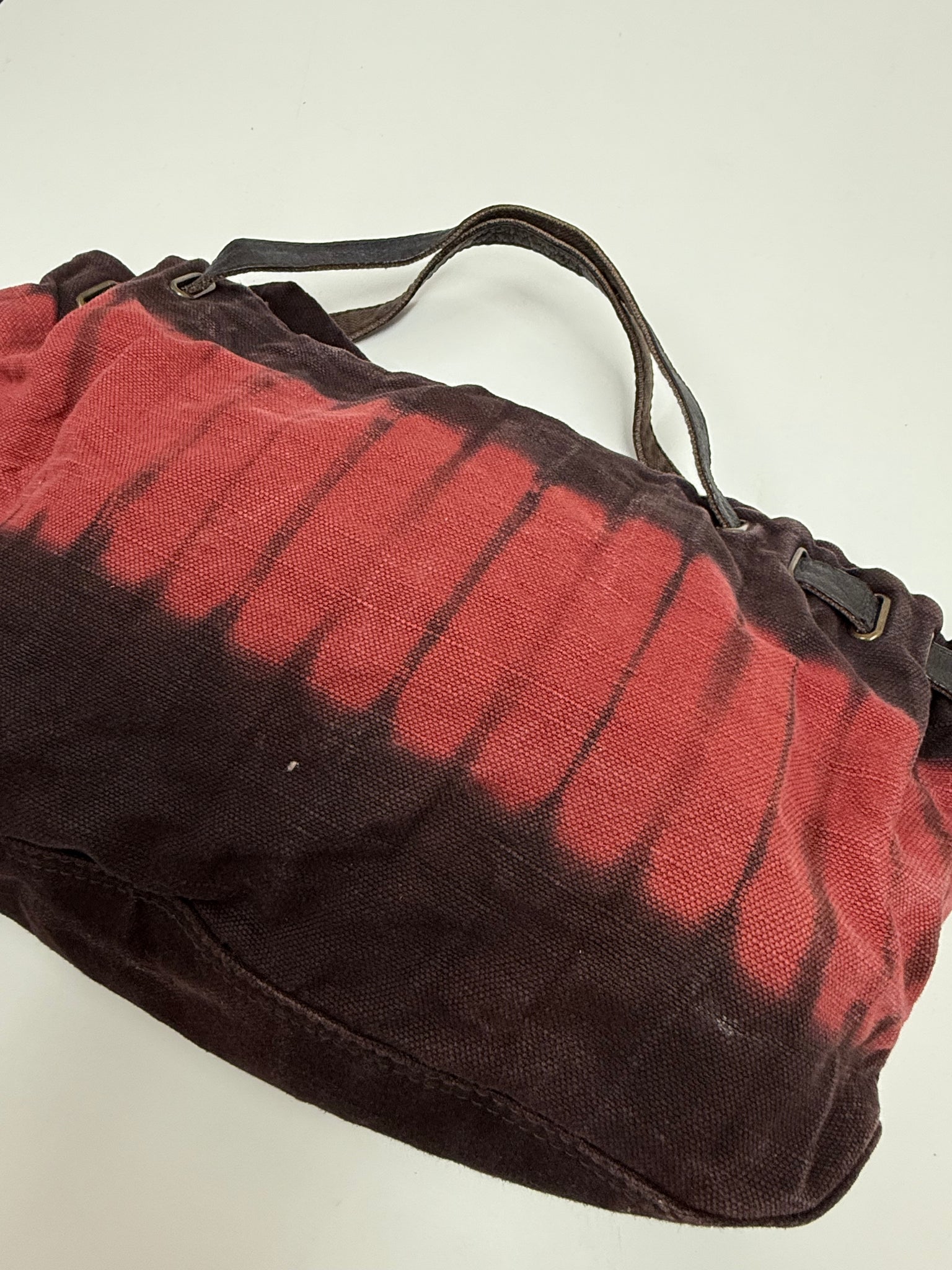 GAP tyedye y2k maroon bag / OS