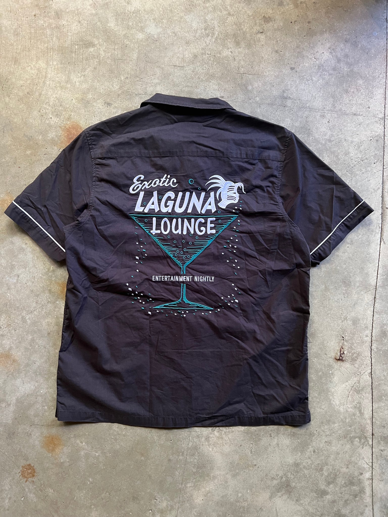 STUSSY LAGUNA LOUNGE BUTTONUP / MEDIUM