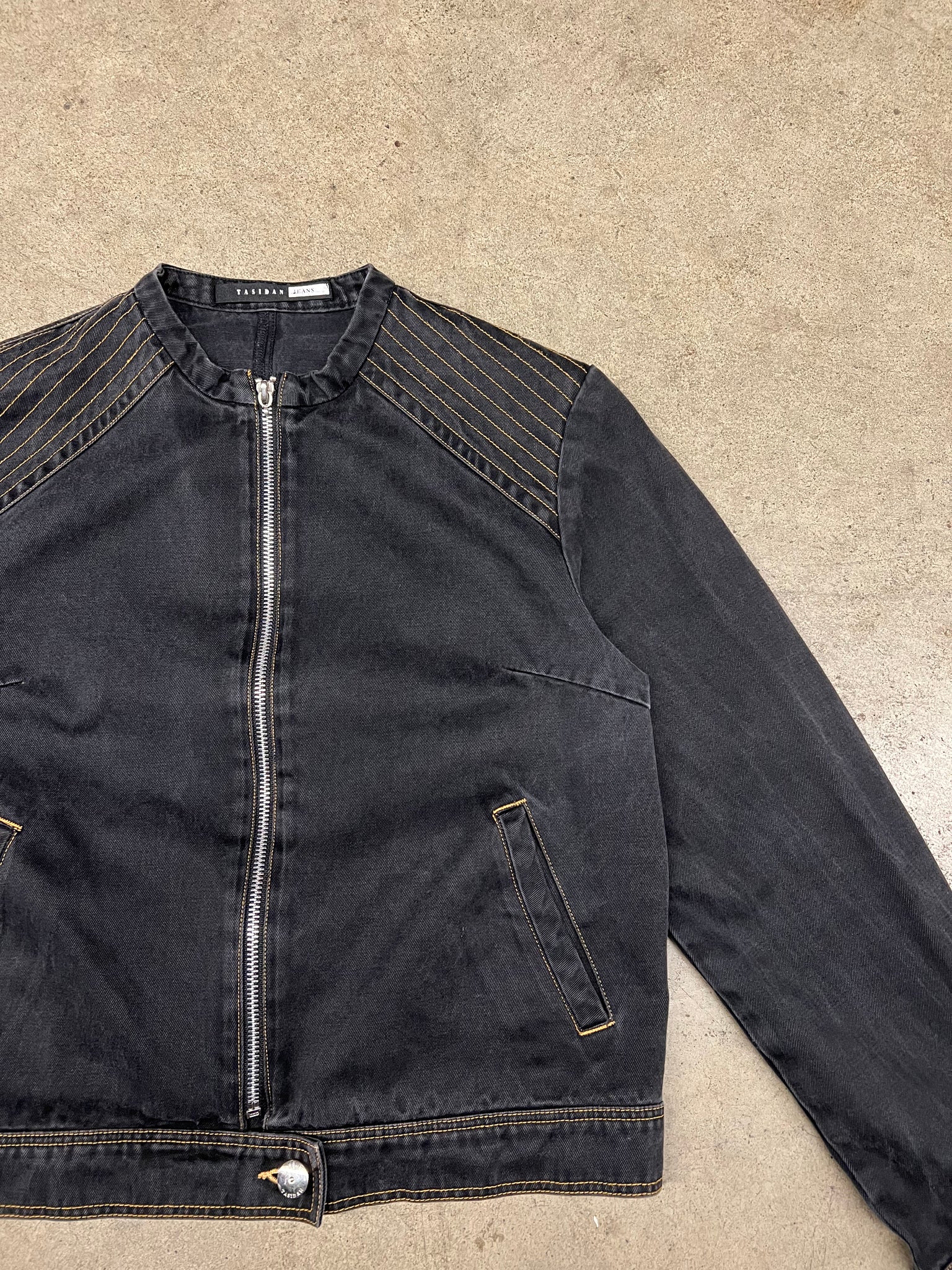 TASIDAN MOTO DENIM JACKET / SMALL