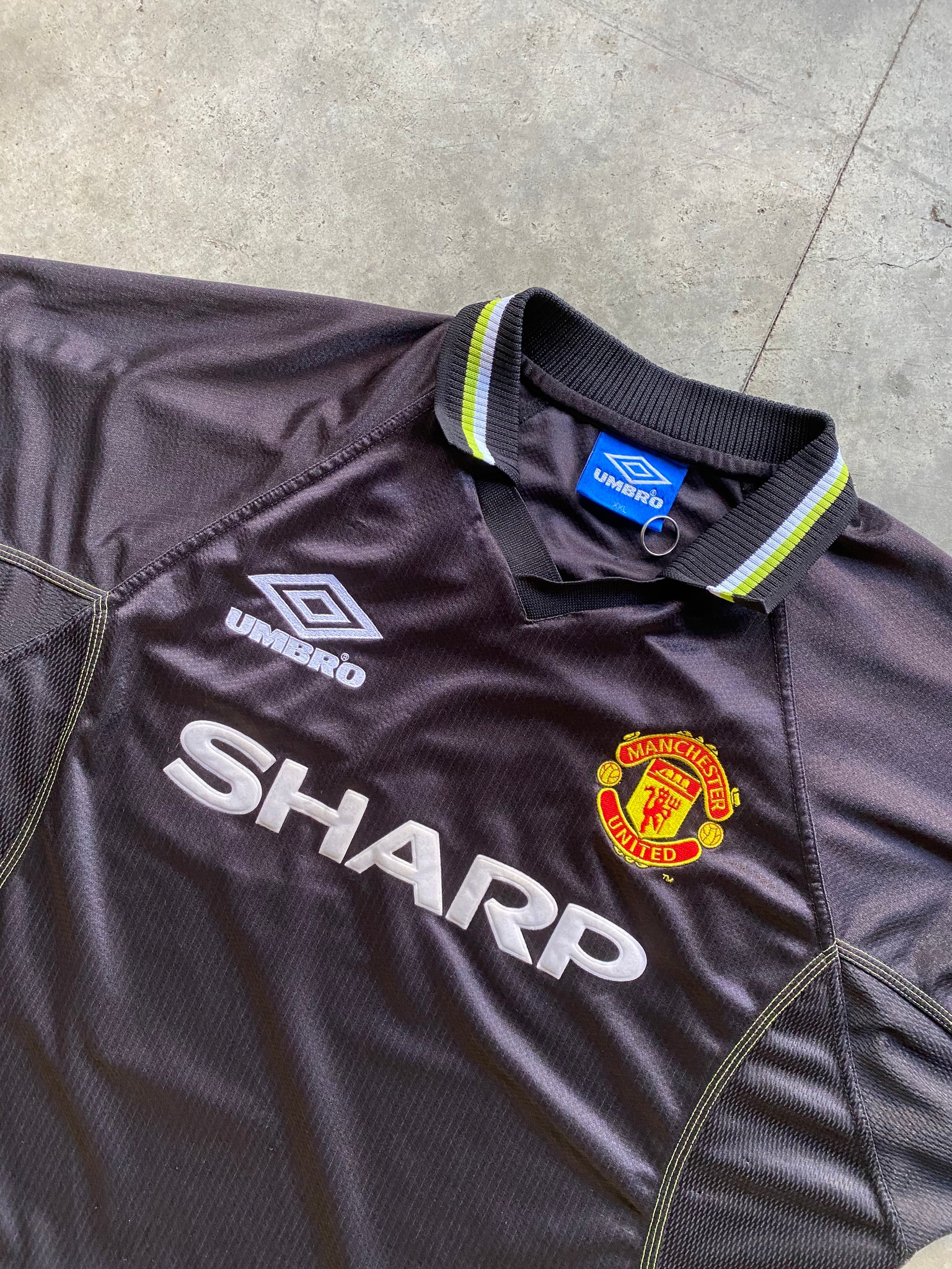 1990S UMBRO MANCHESTER UNITED KIT / XXLARGE