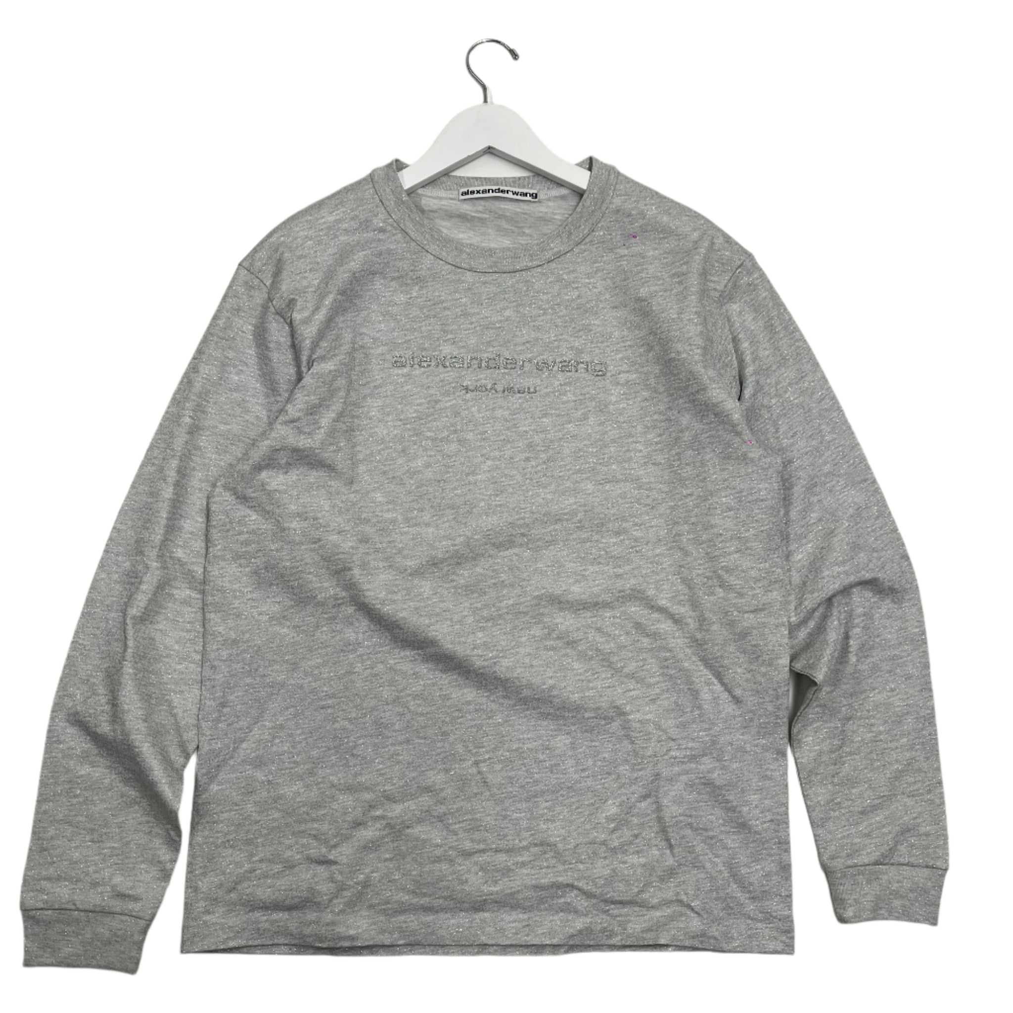 Alexander Wang glitter longsleeve / XLarge