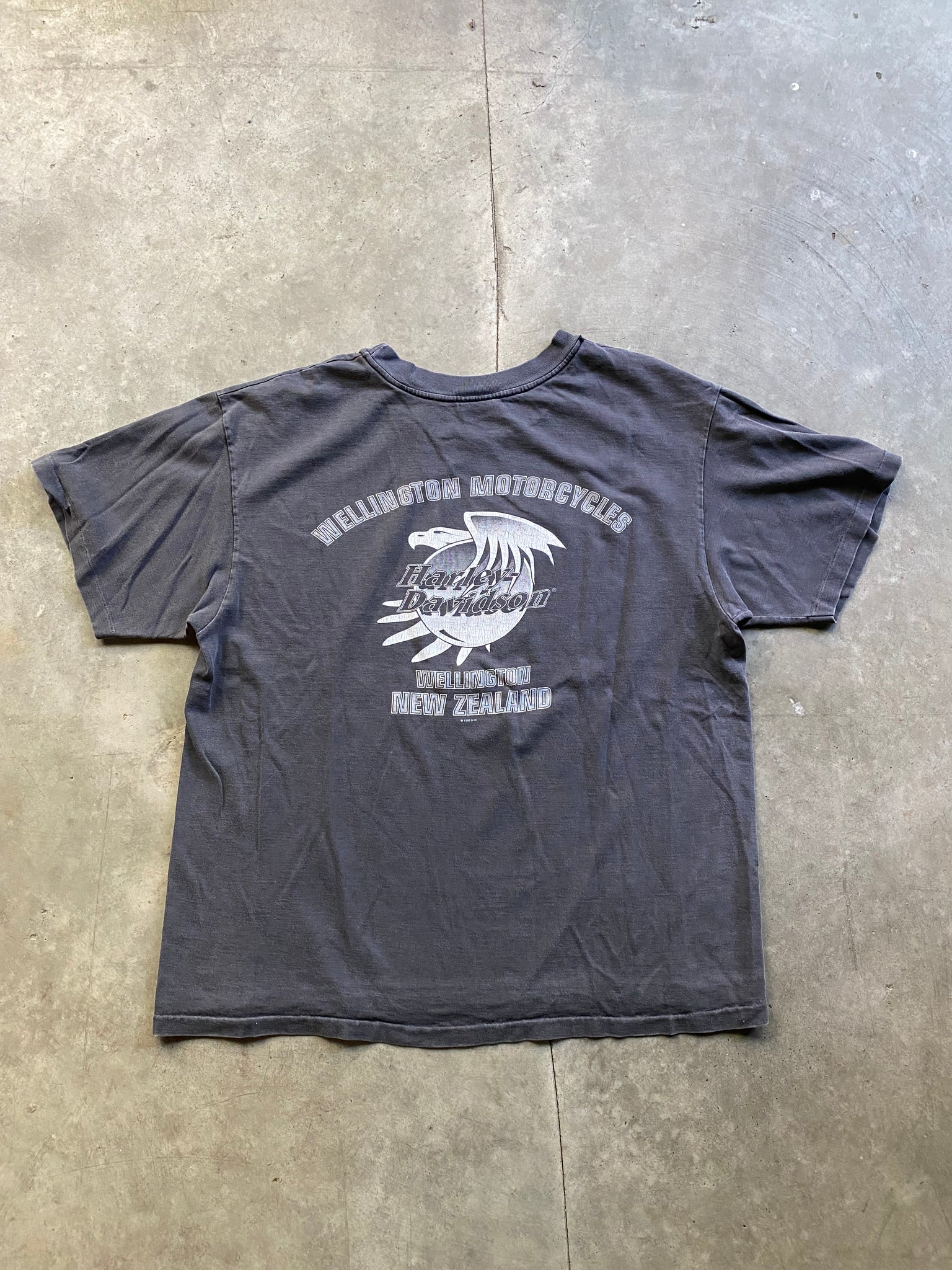 1997 HARLEY DAVIDSON NEW ZEALAND TEE / XLARGE