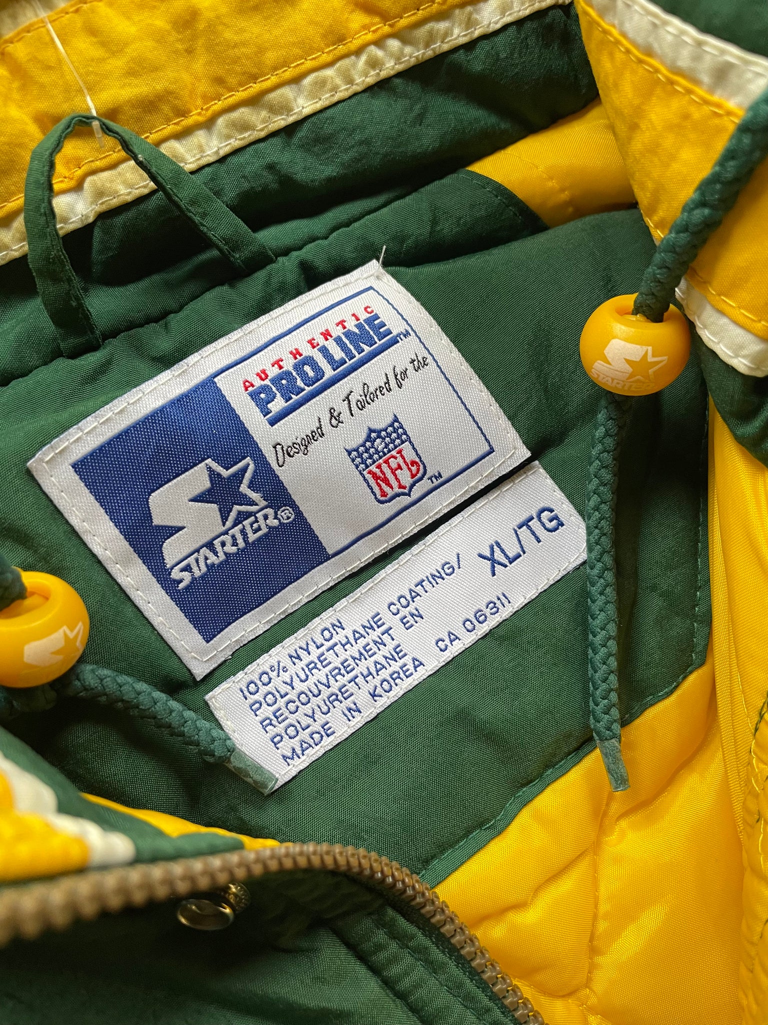 PACKERS STARTER JACKET / XLARGE