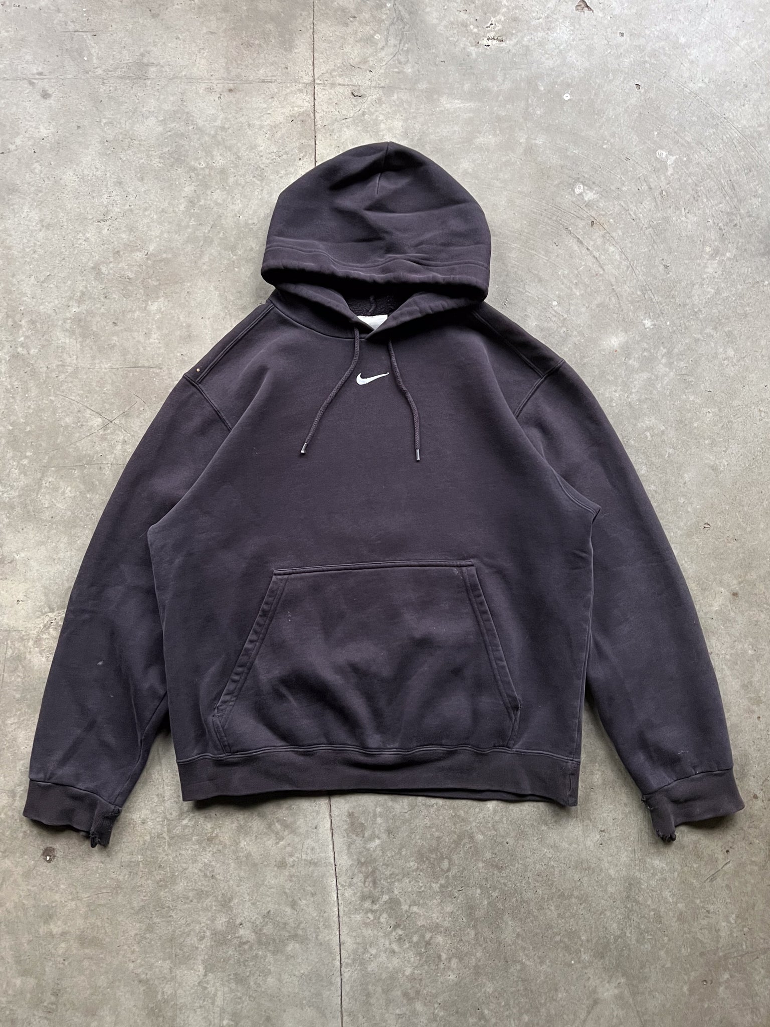 Black nike hoodie medium sale