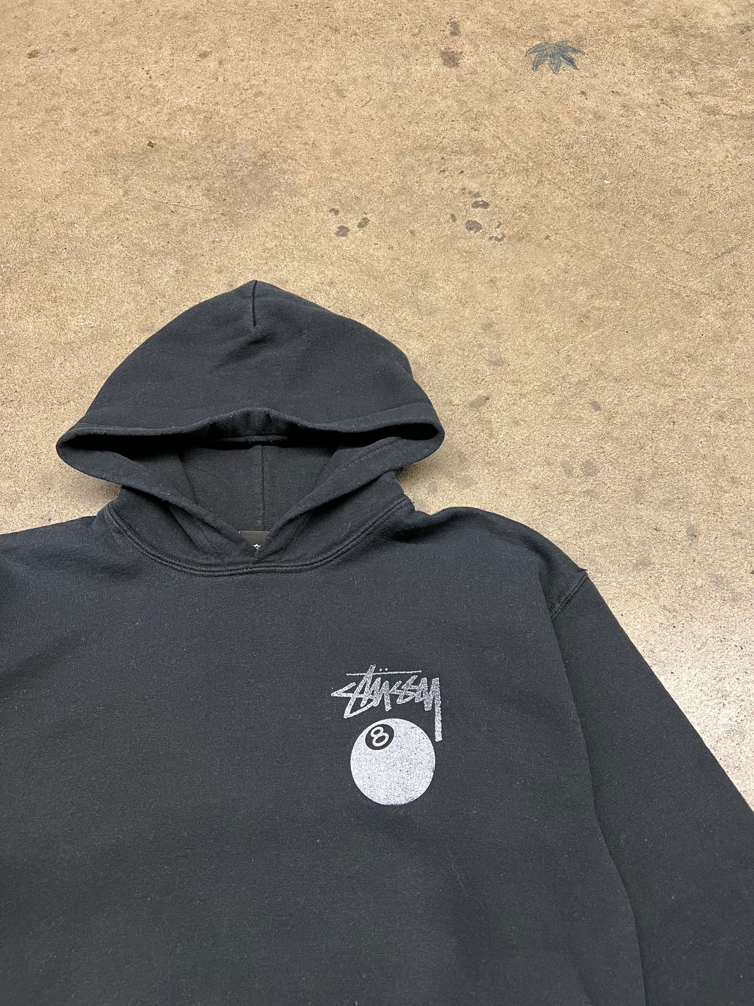 STUSSY EIGHT BALL HOODIE / XSMALL