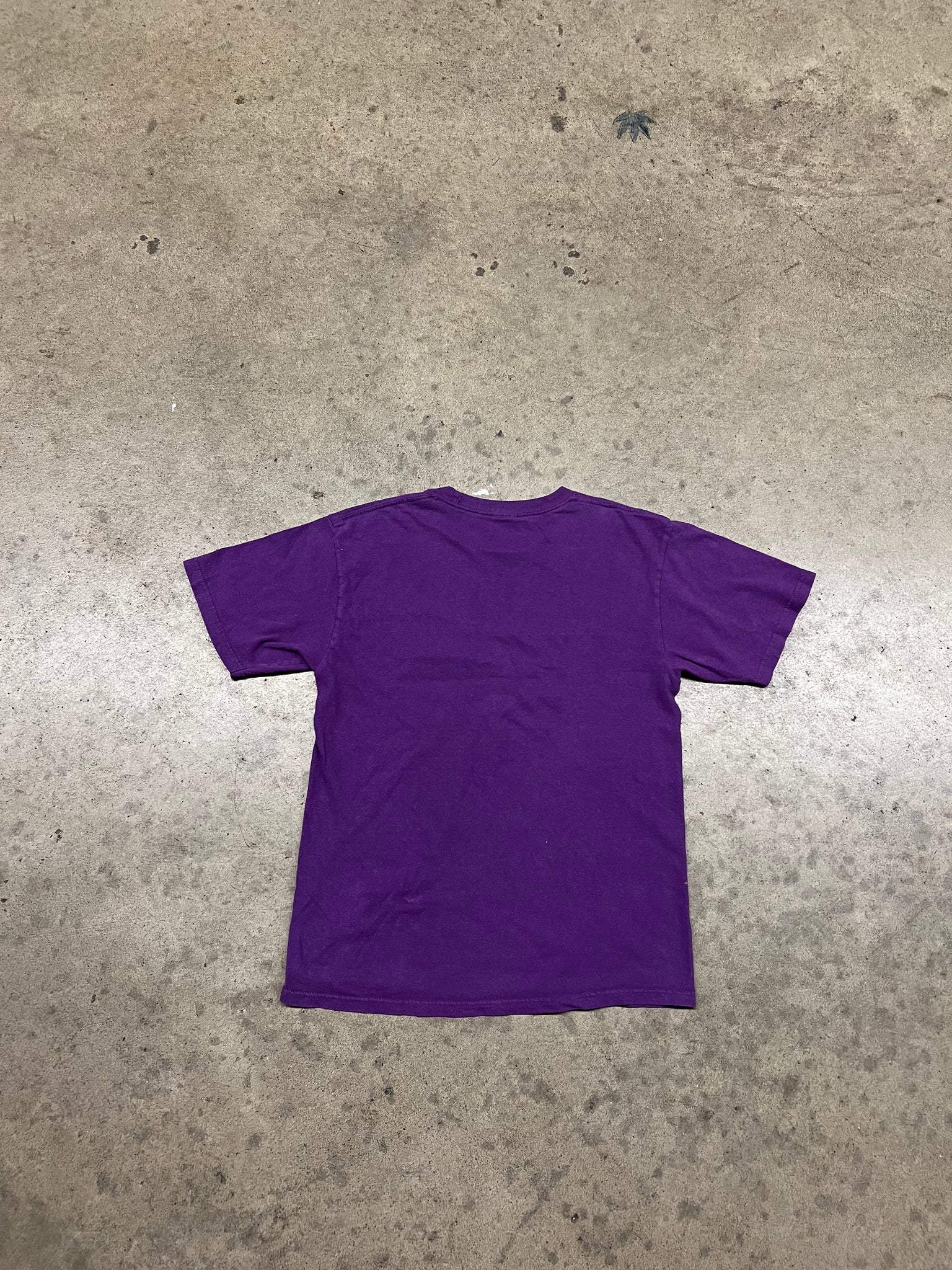 STUSSY PURPLE LOGO TEE / MEDIUM