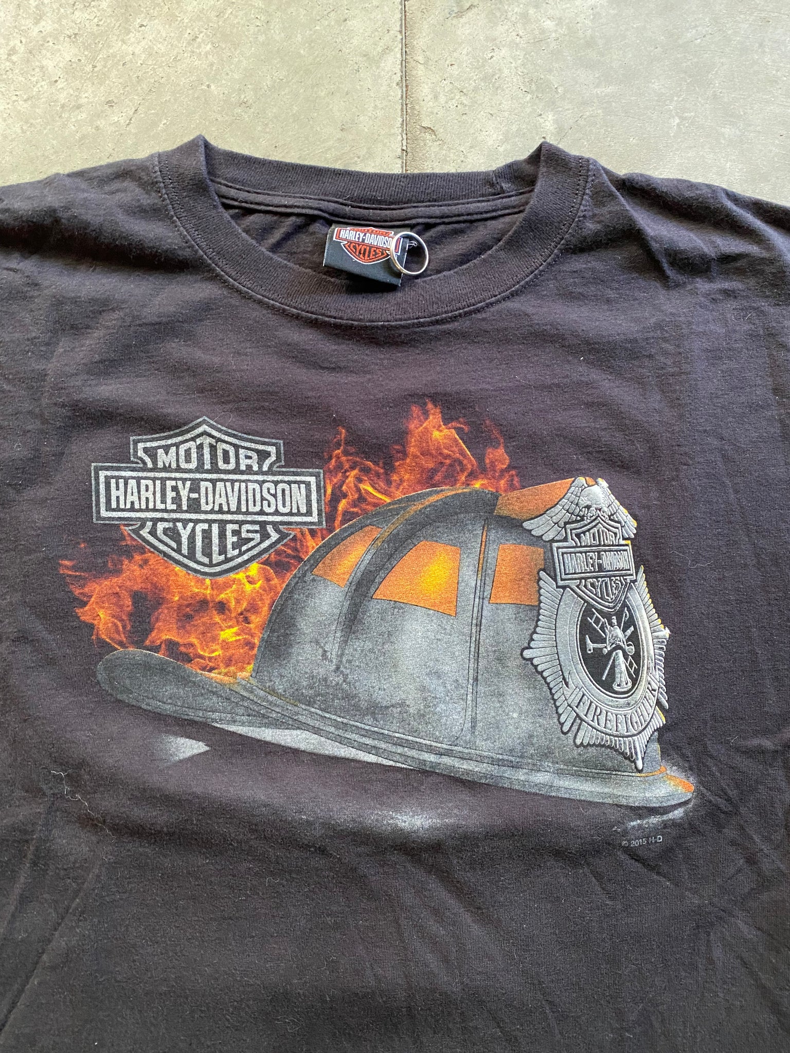 HARLEY CHILLIWACK FIREFIGHTER TEE / LARGE