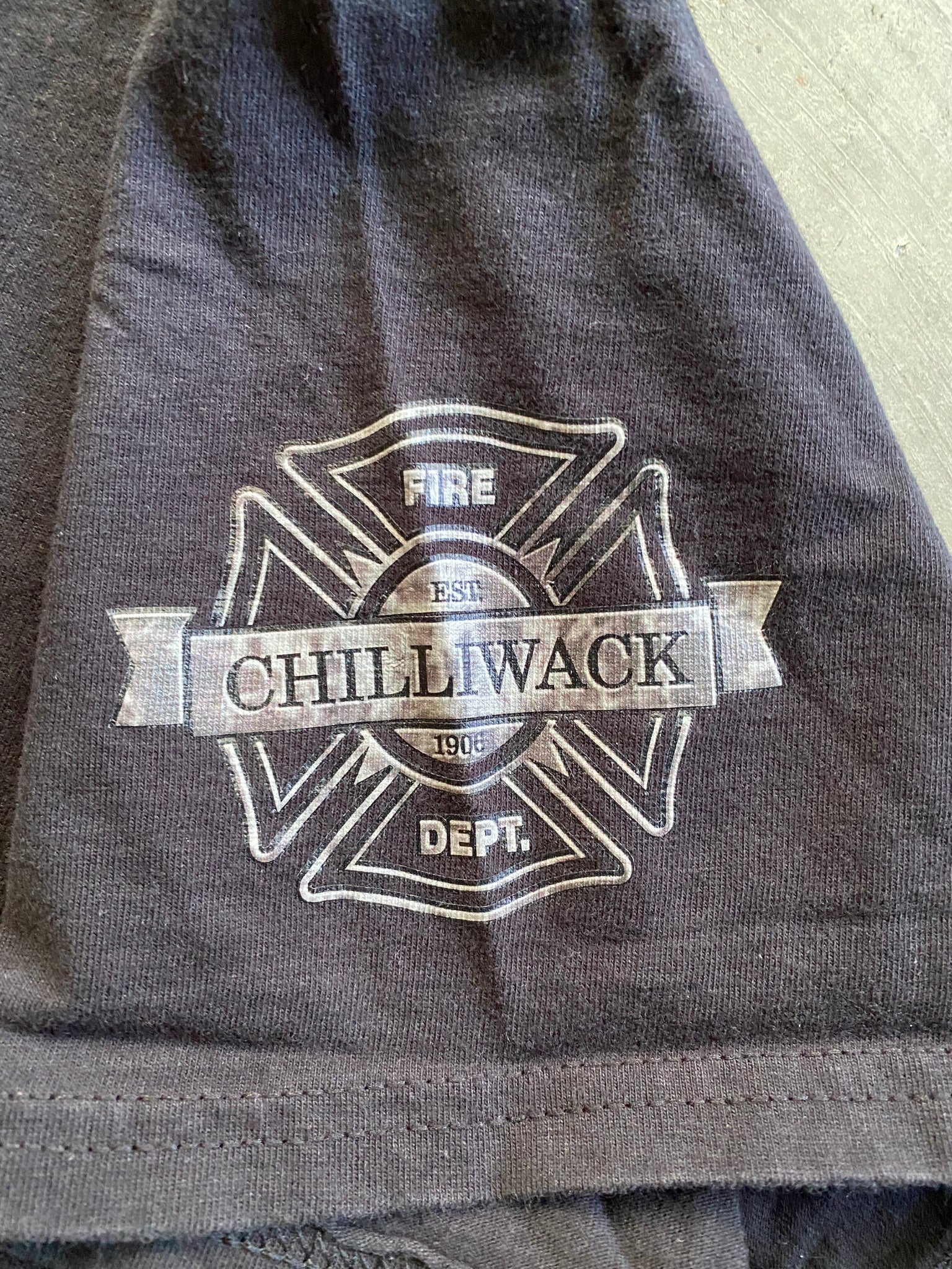 HARLEY CHILLIWACK FIREFIGHTER TEE / LARGE