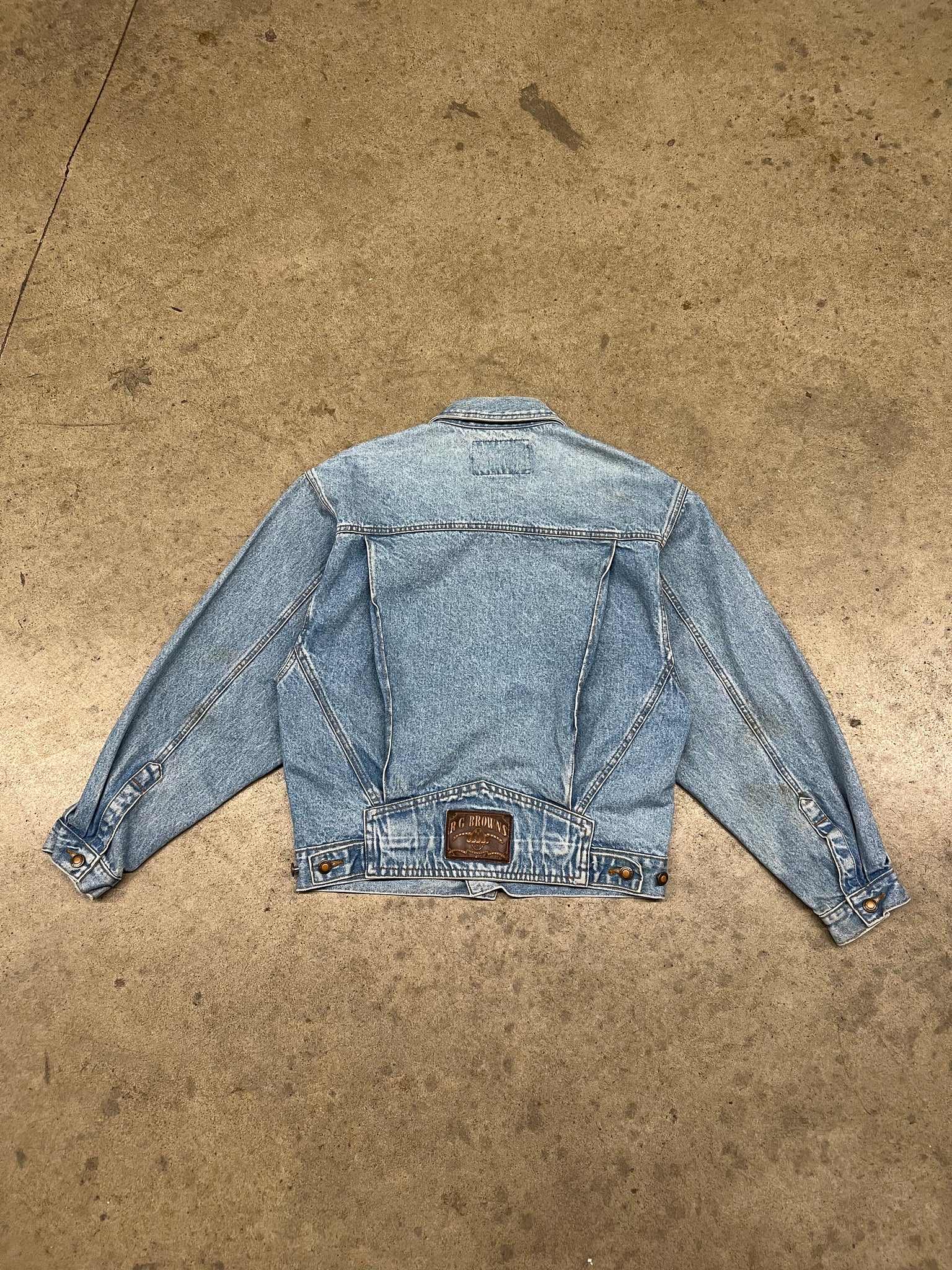 RG BROWNS DENIM JACKET / SMALL