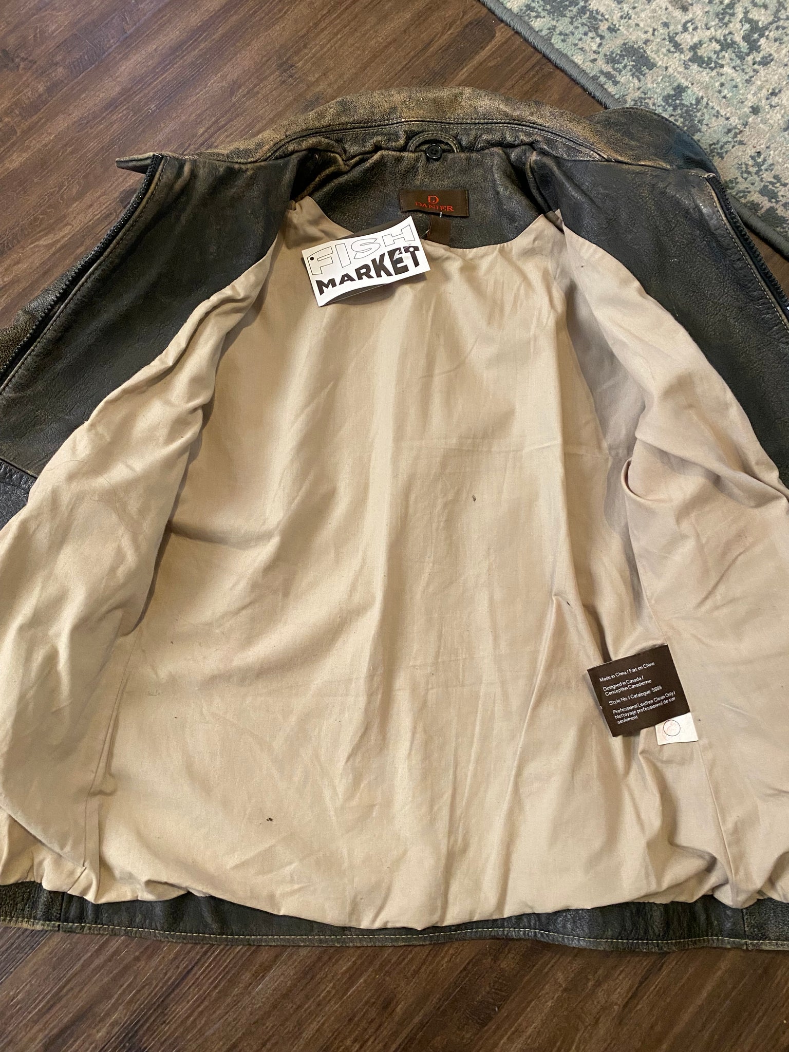 Danier Patina Leather Jacket