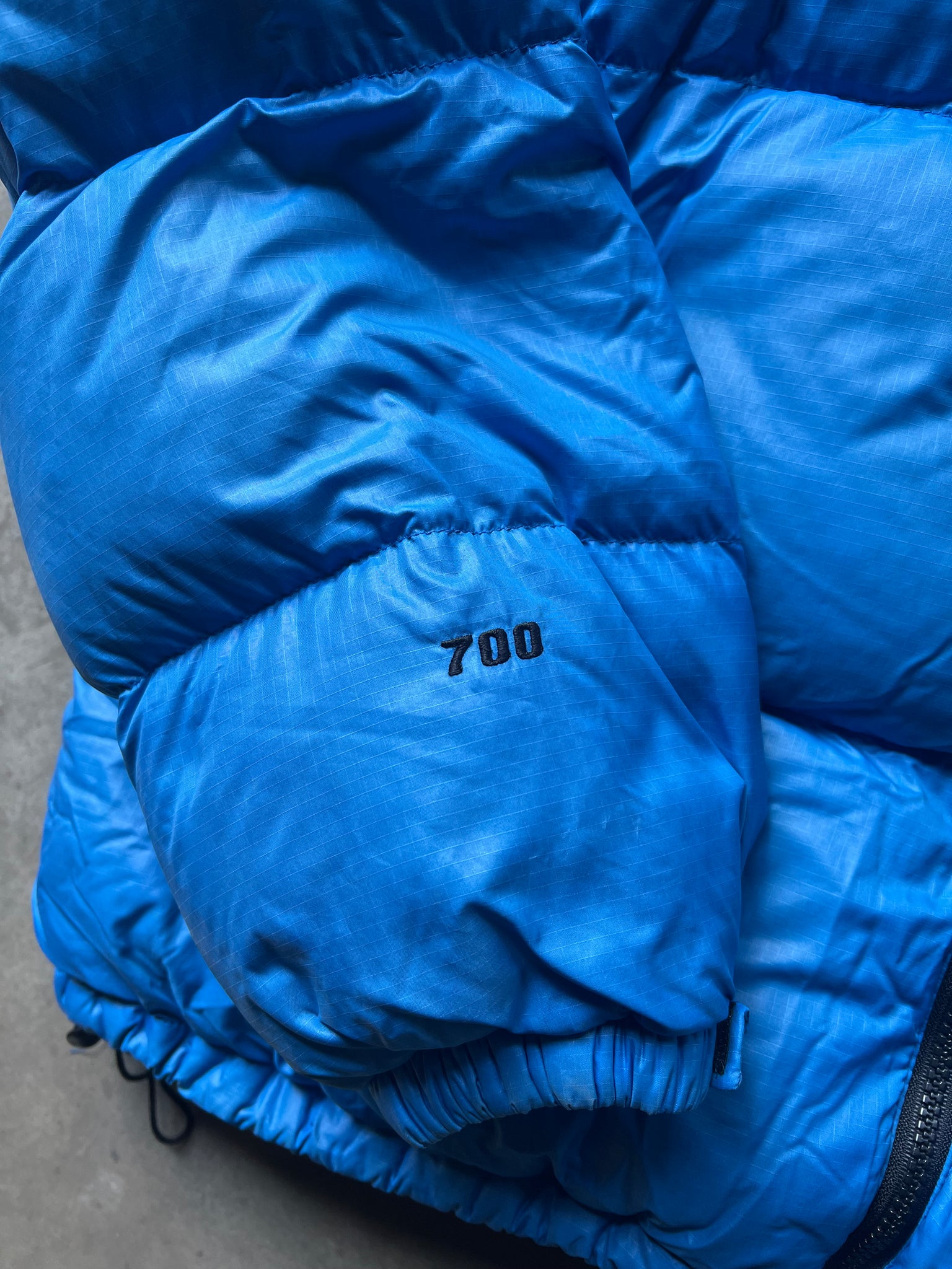 TNF 700 BLUE PUFFER / XLARGE