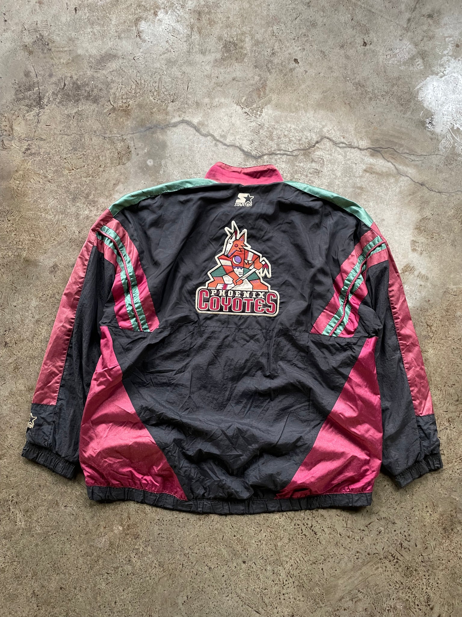 NHL COYOTES STARTER JACKET / LARGE