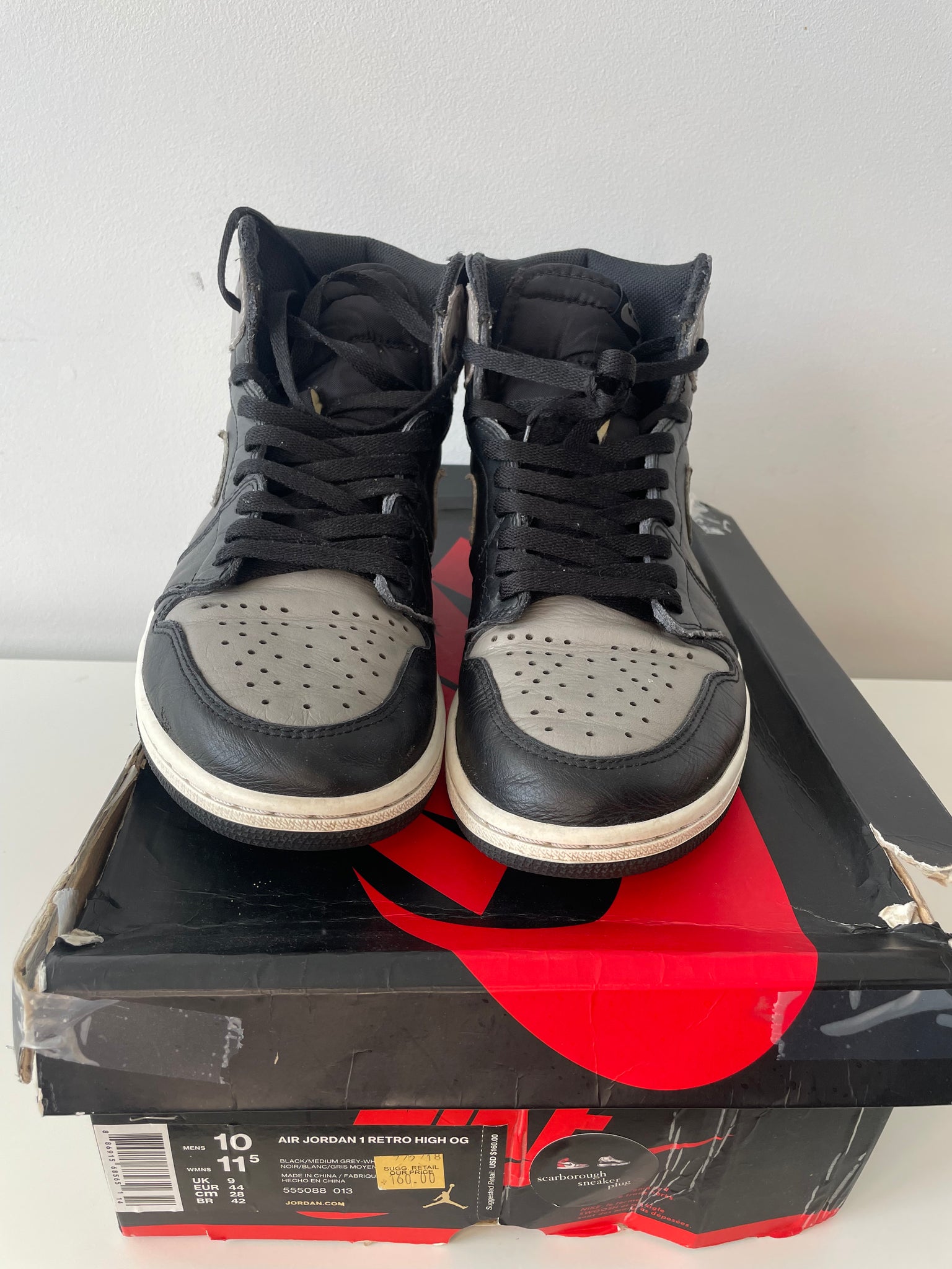 JORDAN 1 SHADOW HIGH / M10