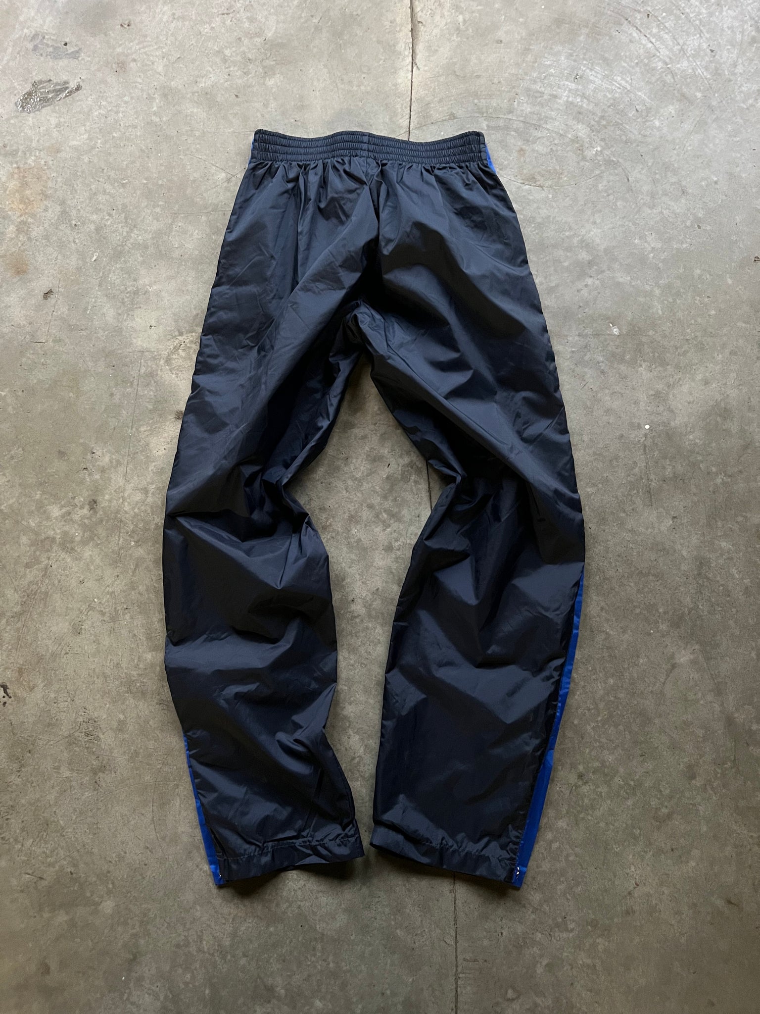 NIKE BLUE TEARAWAY PANTS / 27X32