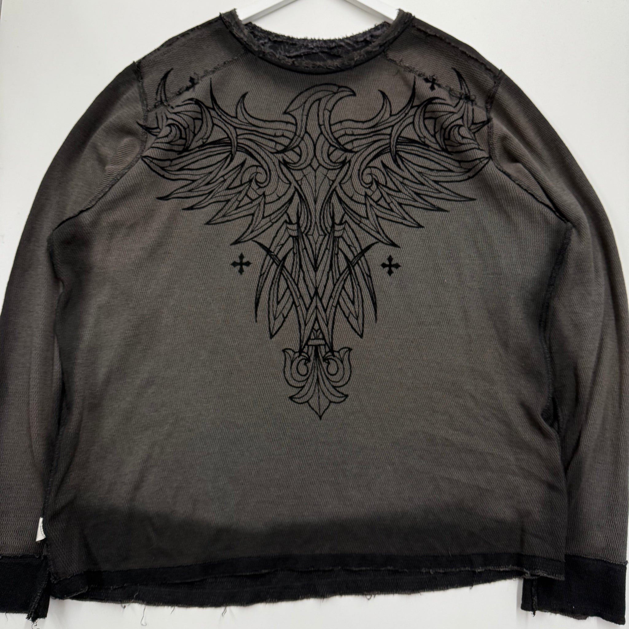 2000's reversible y2k longsleeve