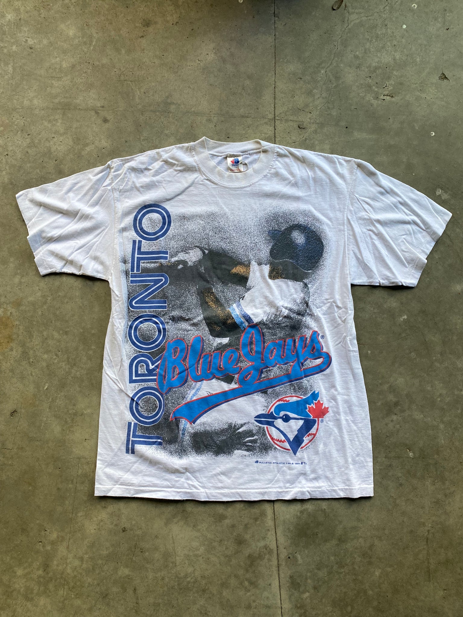 1991 TORONTO BLUE JAYS TSHIRT / LARGE