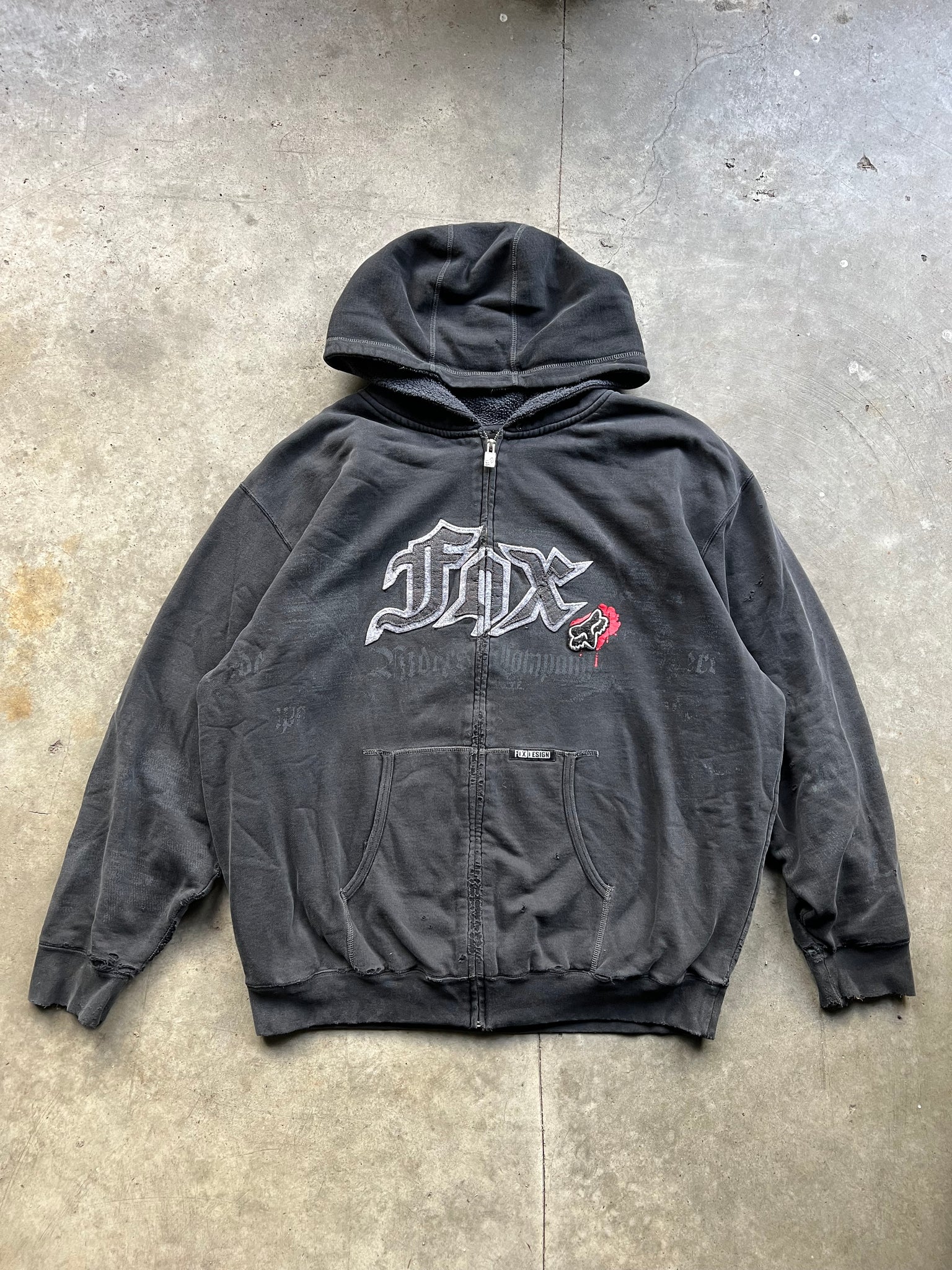 FOX ZIPUP / XLARGE