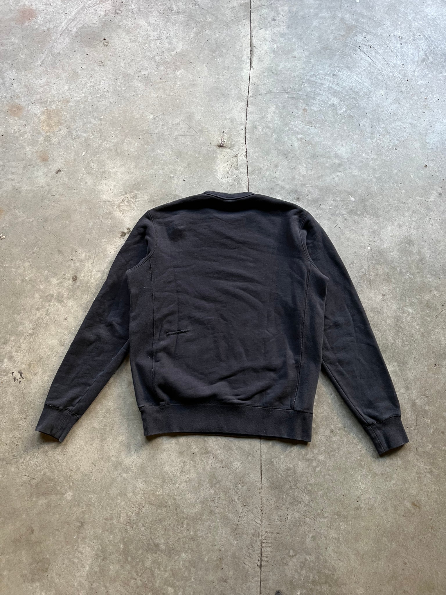 OVO CHEST LOGO BLACK CREWNECK /XSMALL