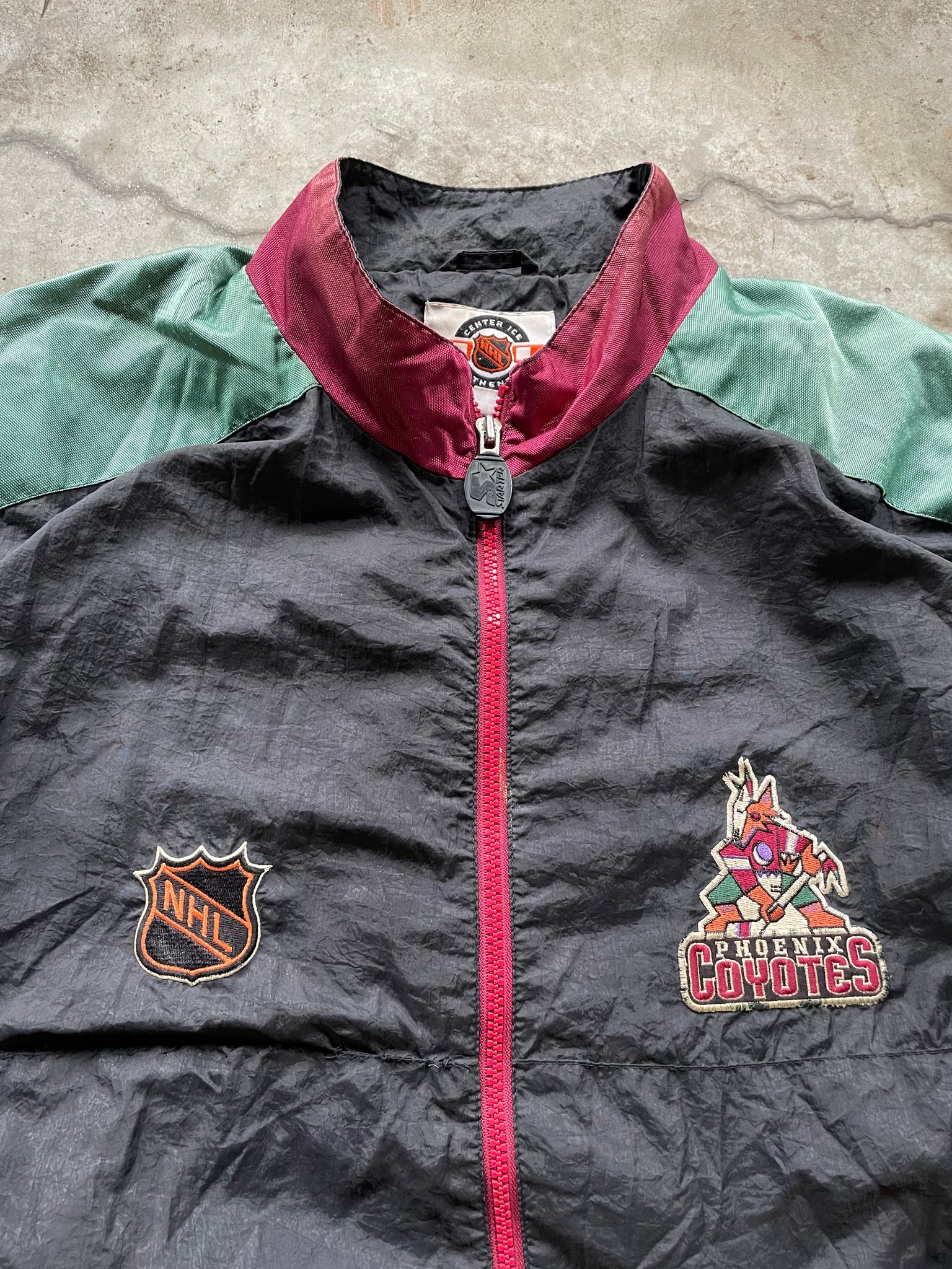 NHL COYOTES STARTER JACKET / LARGE