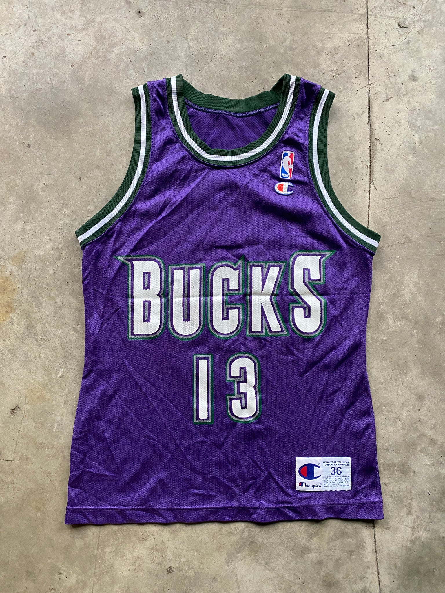 CHAMPION ROBINSON BUCKS JERSEY / SMALL