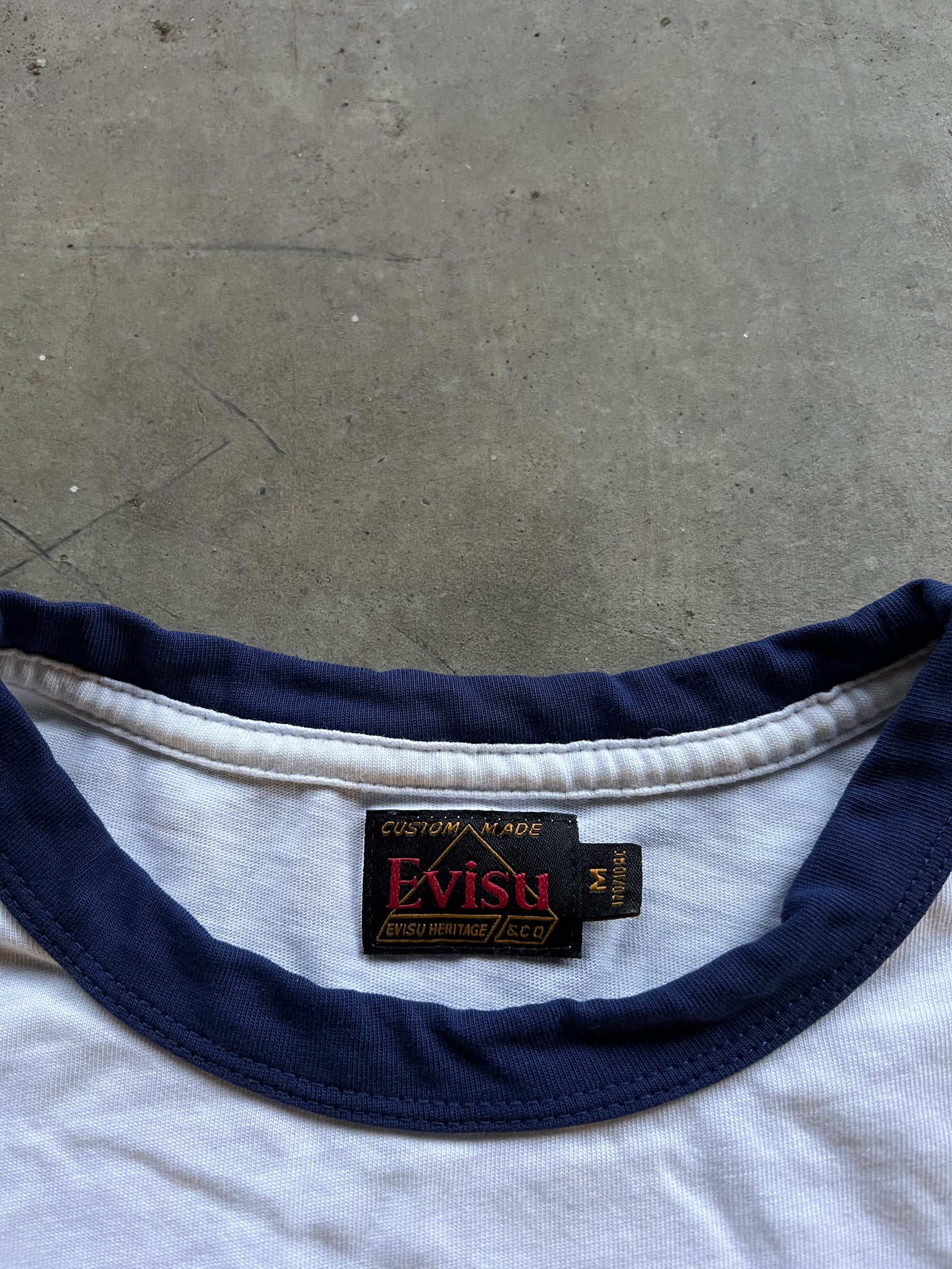 EVISU RINGER TEE / MEDIUM