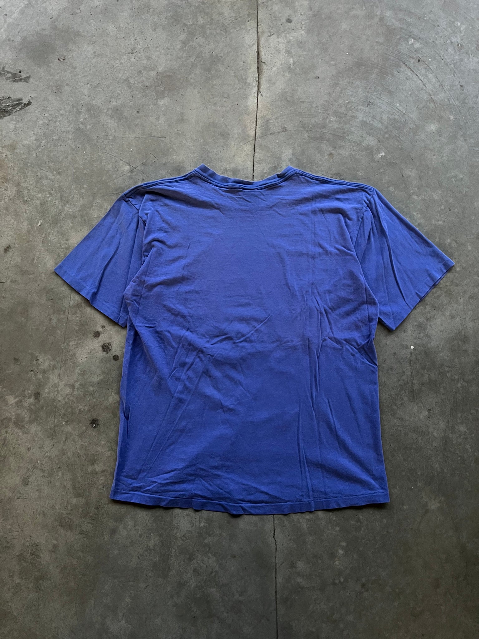 NIKE BLUE/PINK LOGO TSHIRT / LARGE