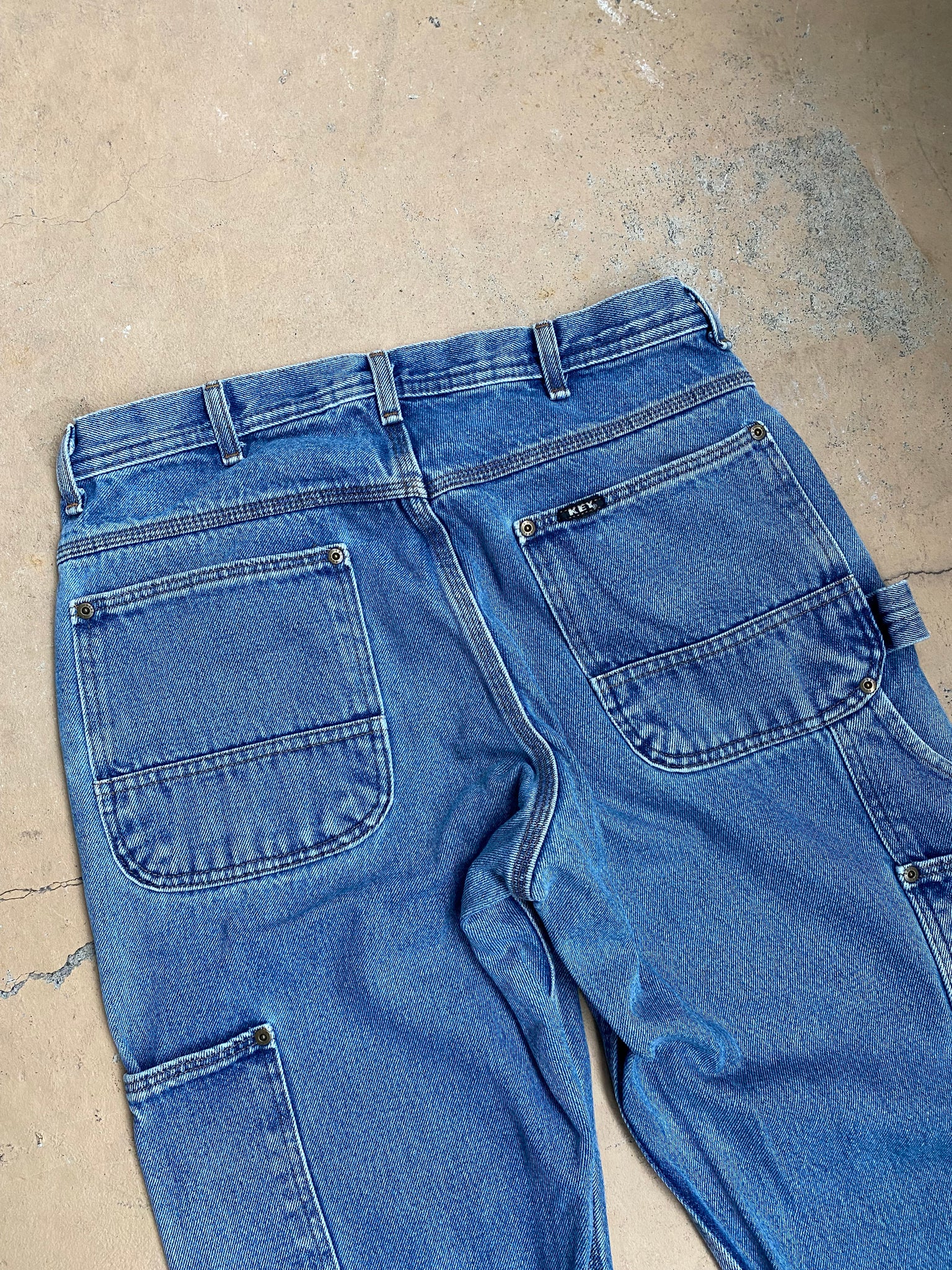 KEY DOUBLE KNEE DENIM / 34X30