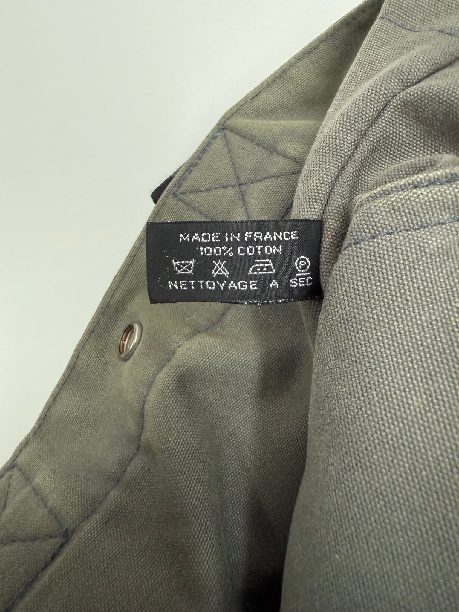 Hermes Grey Tote Bag / OS