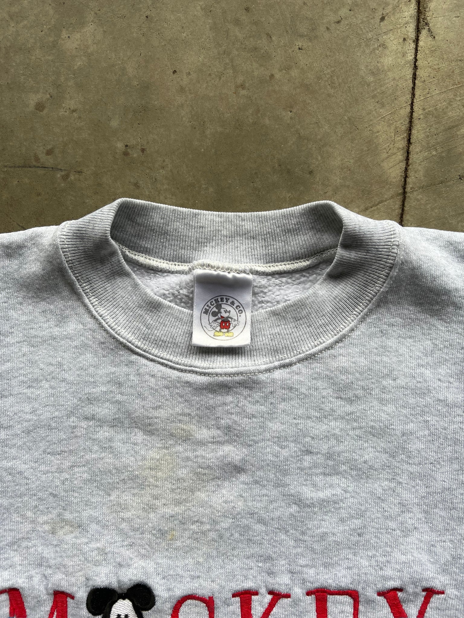 2000 MICKEY GREY CREW / XLARGE