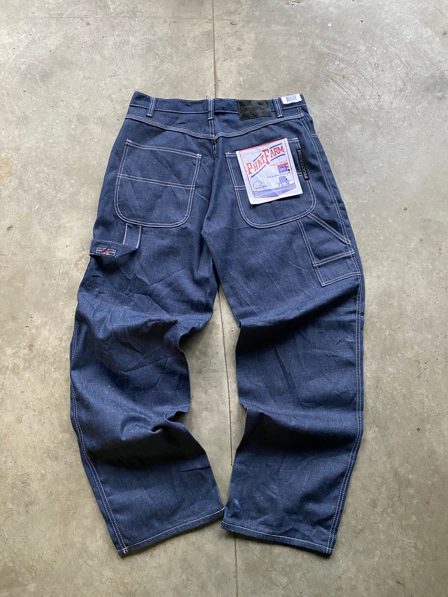 PHAT FARM Y2K DARK DENIM / 36X36