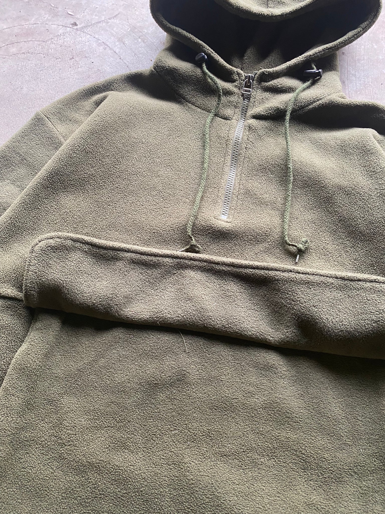 1990 NIKE FLEECE PULLOVER HOODIE / LARGE