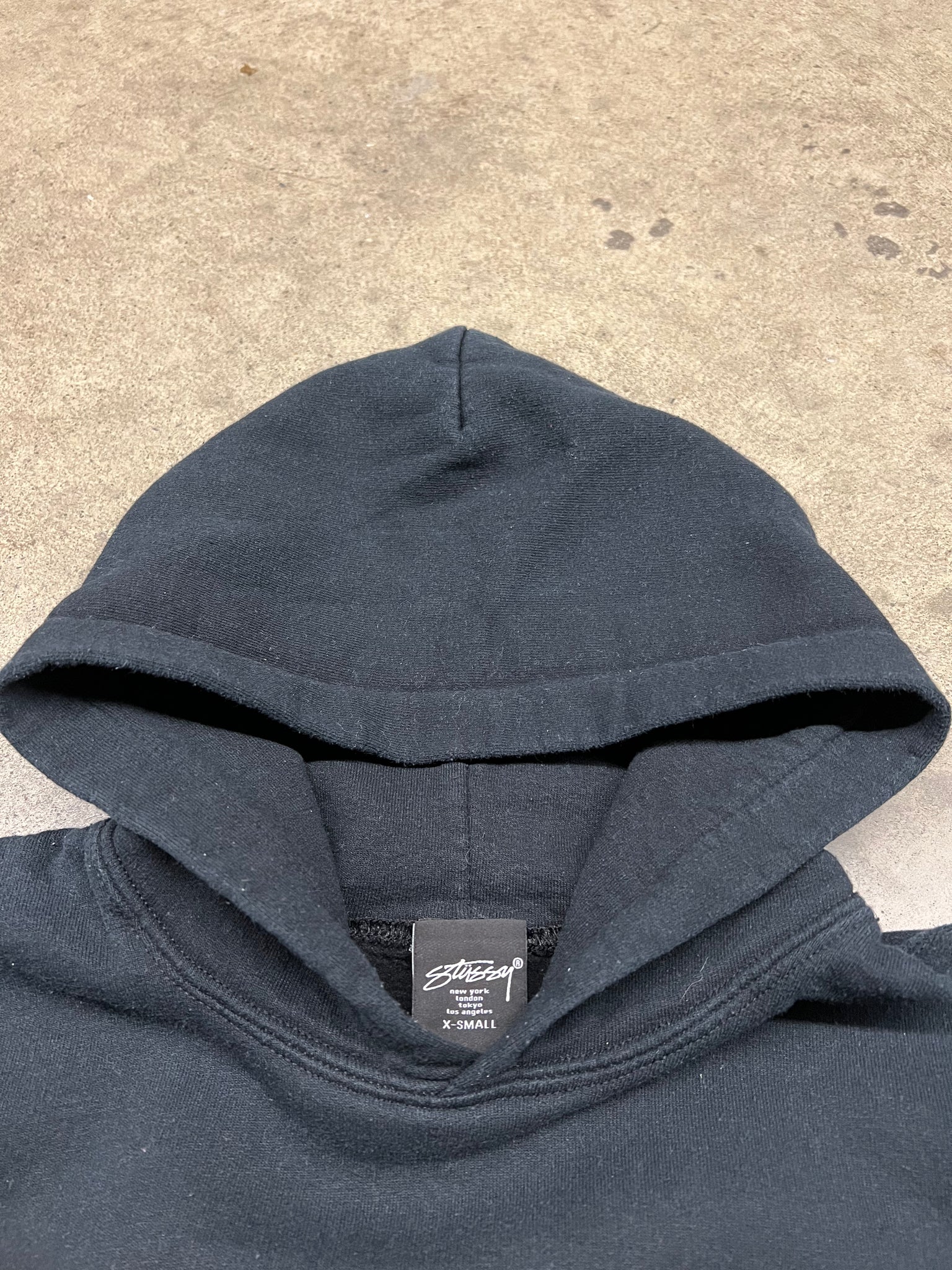 STUSSY EIGHT BALL HOODIE / XSMALL