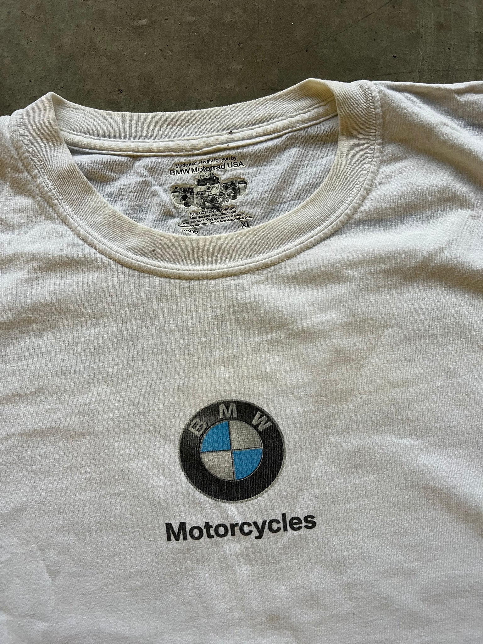 BMW MOTORCYCLE TEE / XLARGE