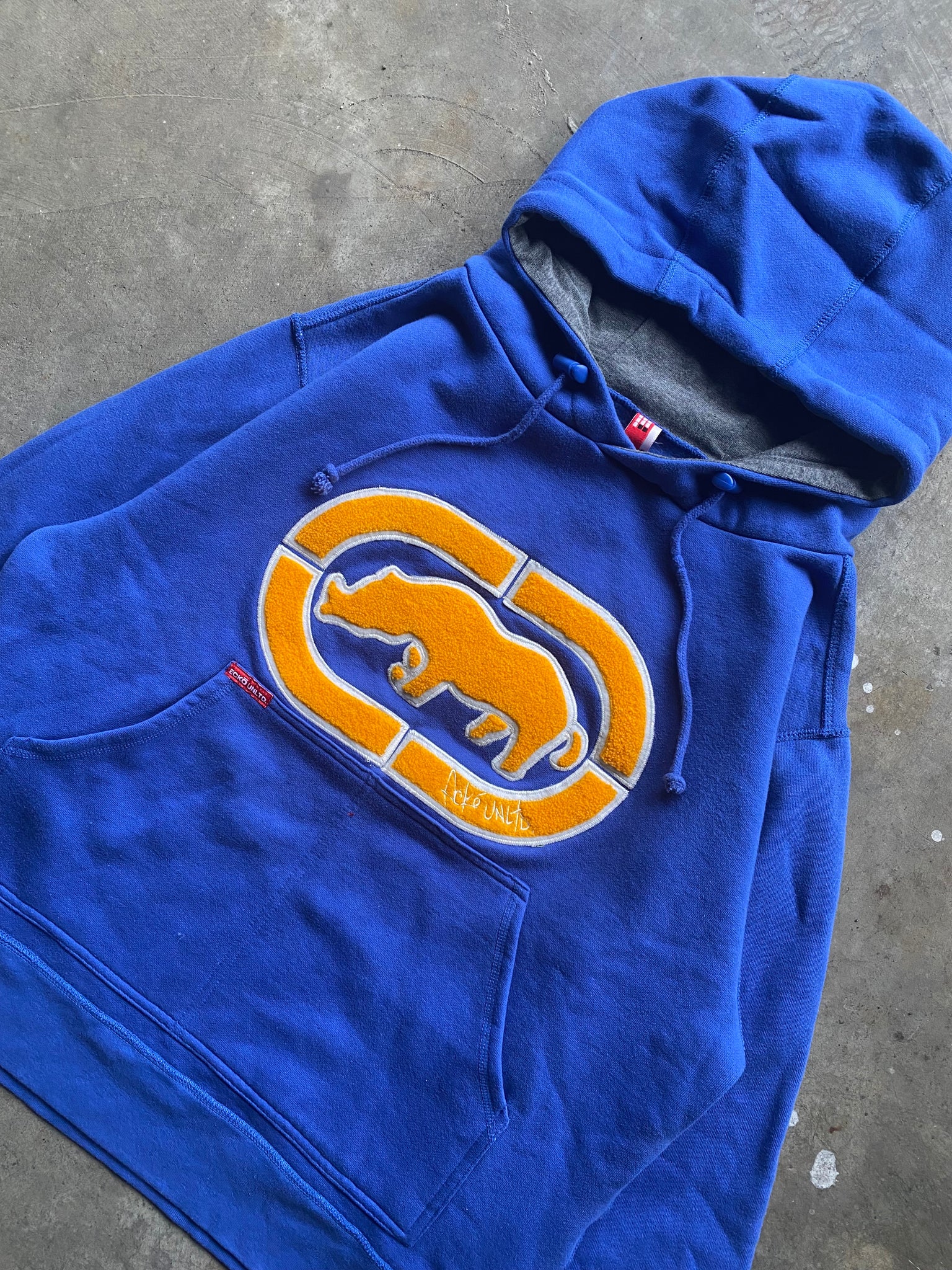 2000S ECKO BLUE CORE HOODIE / MEDIUM