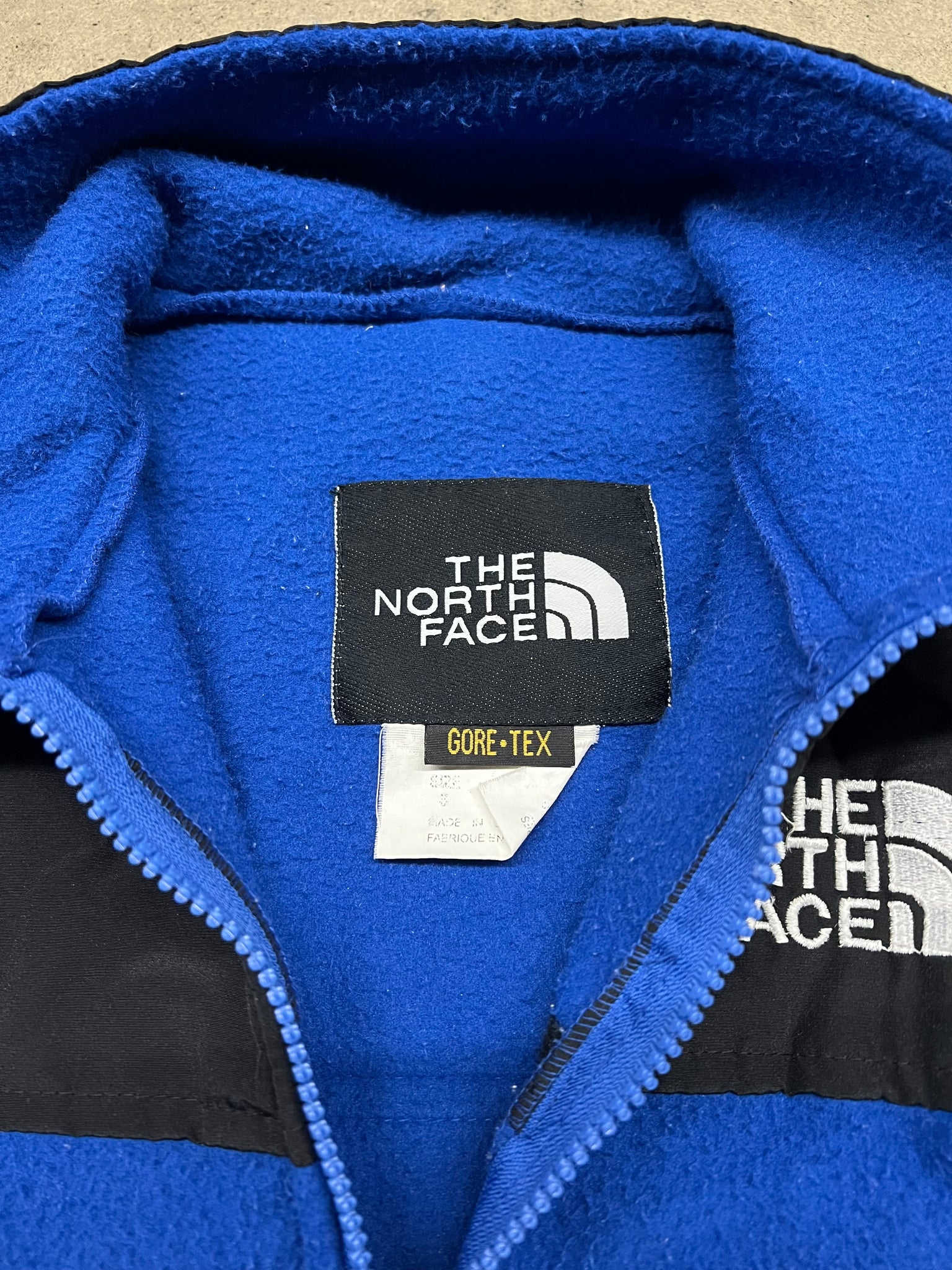 1990S TNF royal blue fleece / xlarge