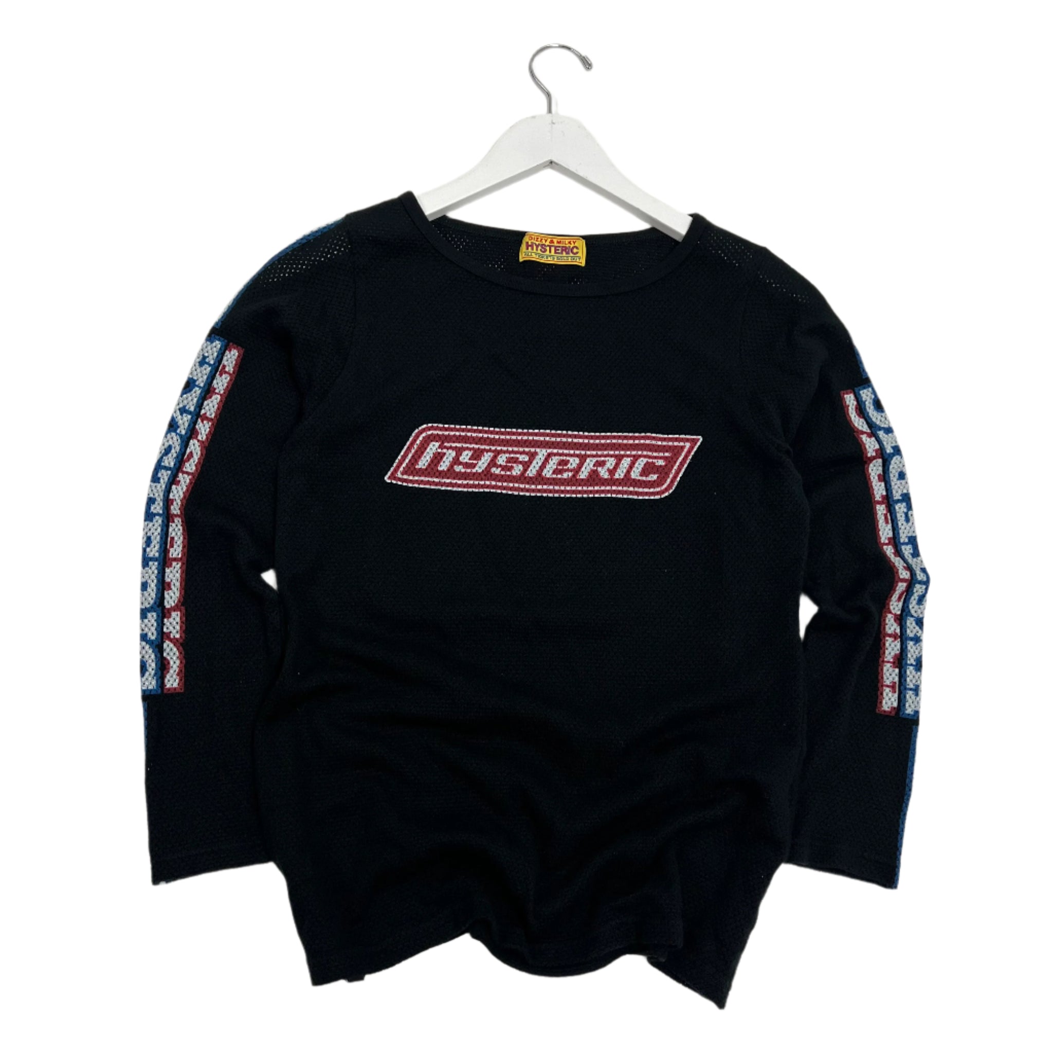 Hysteric Glamour Pin-up girl mesh longsleeve Streetwear Archive 90s milkboy designer