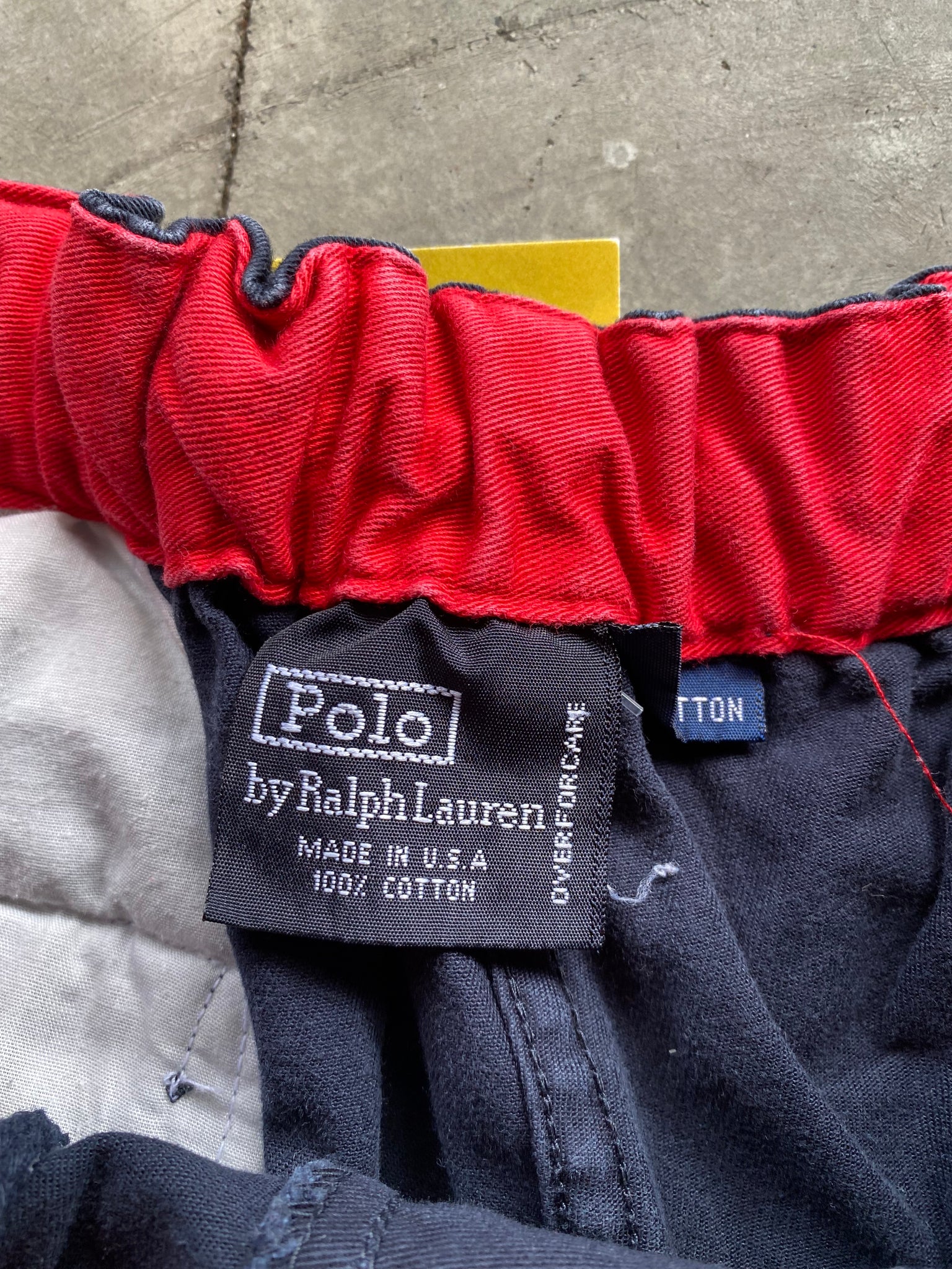 POLO NAVY CARGO SHORTS / 28