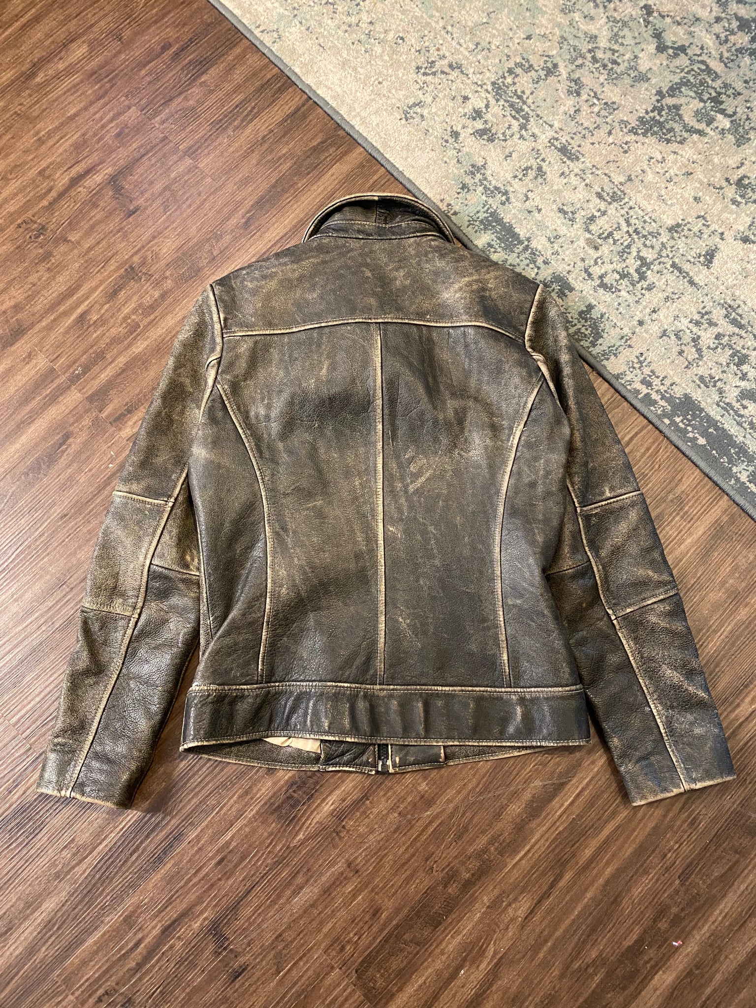 Danier Patina Leather Jacket