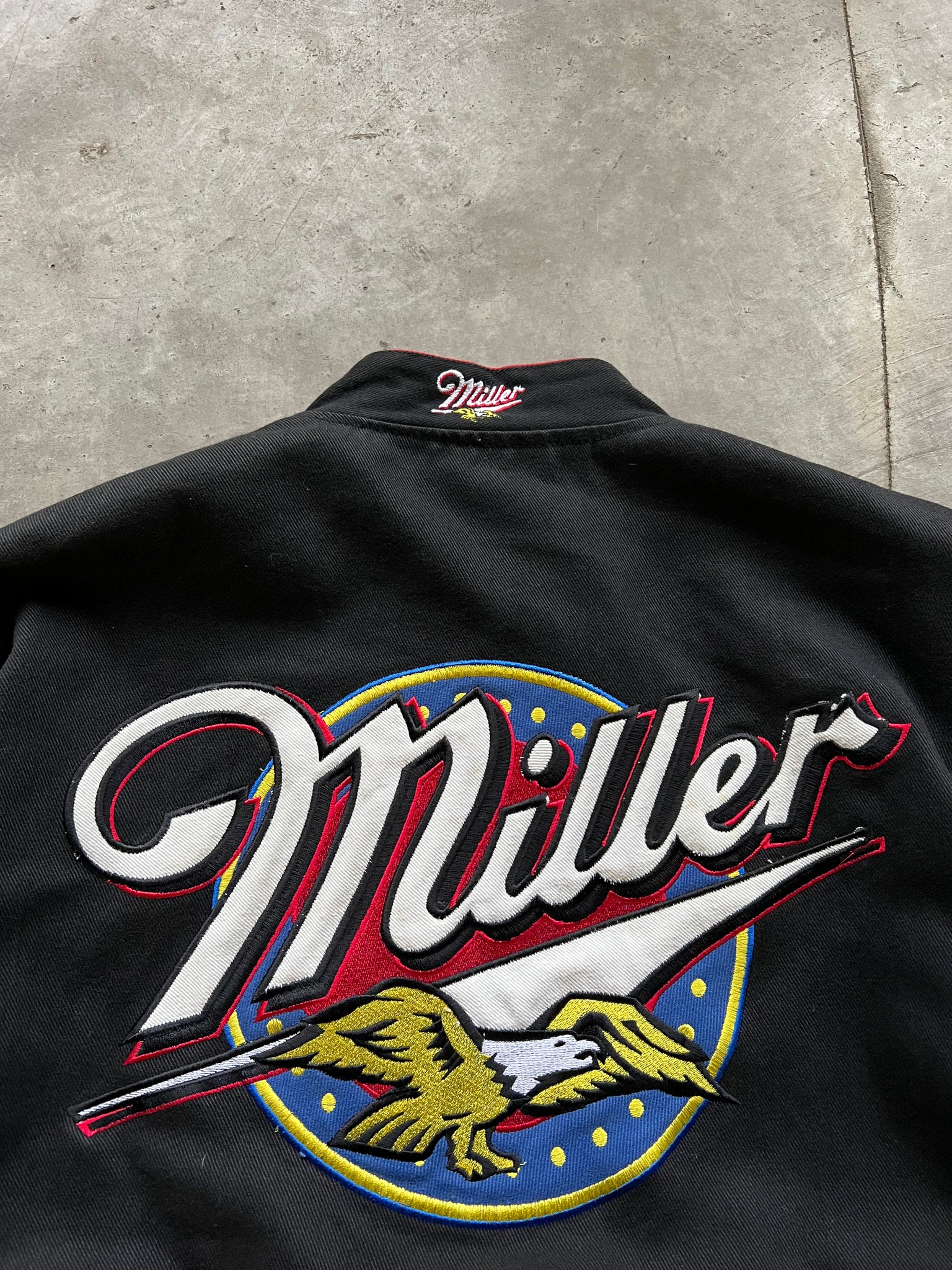 1990s JEFF HAMILTON MILLER RACING JACKET / SMALL