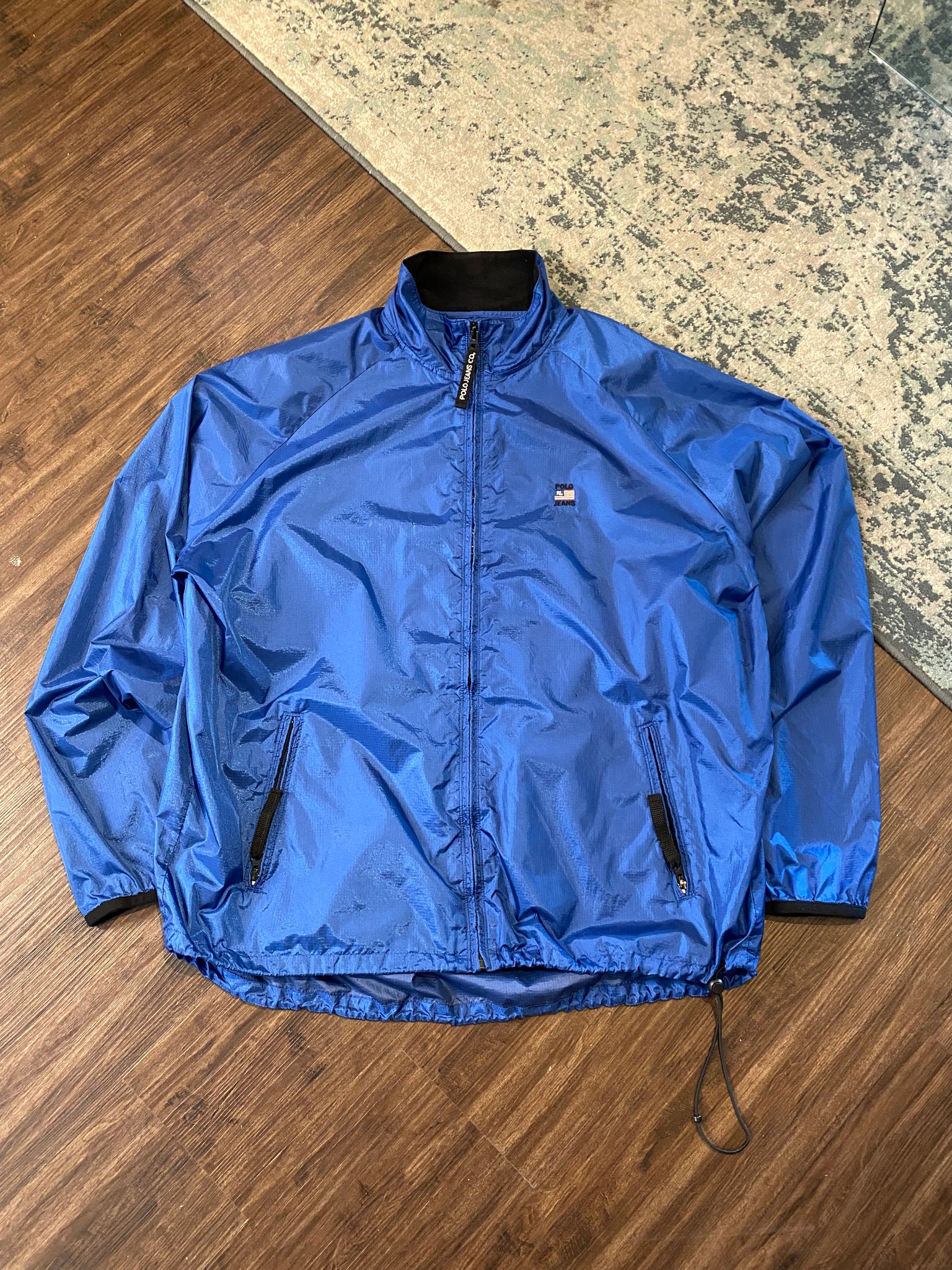 POLO JEANS NAVY WINDBREAKER / LARGE