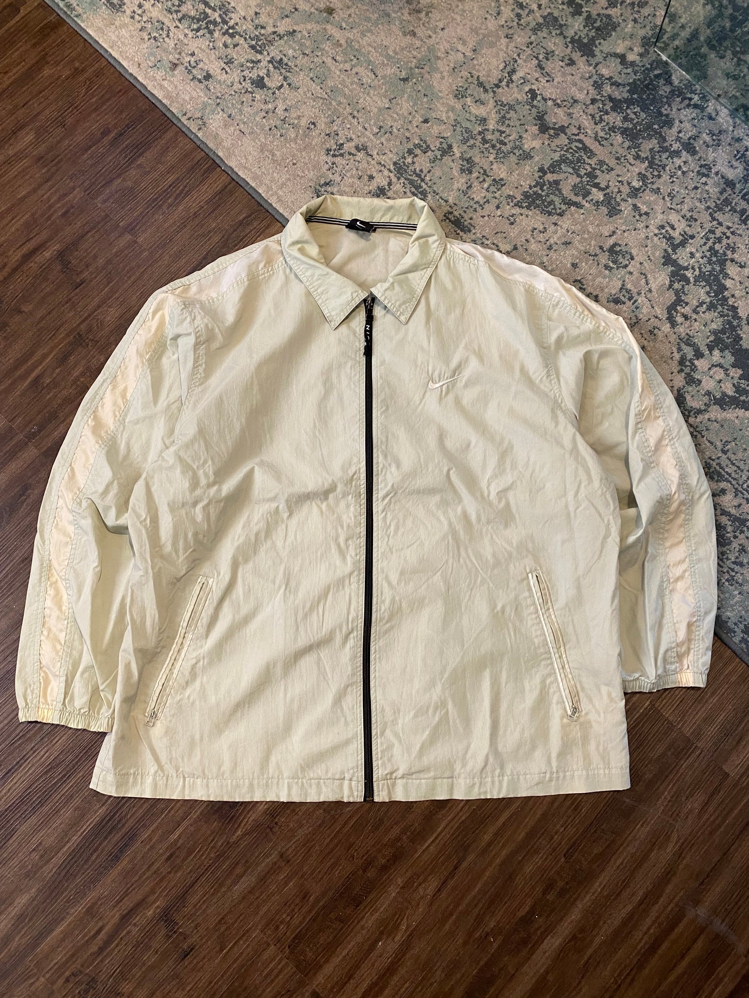 NIKE BIEGE 00'S COACH JACKET / LARGE