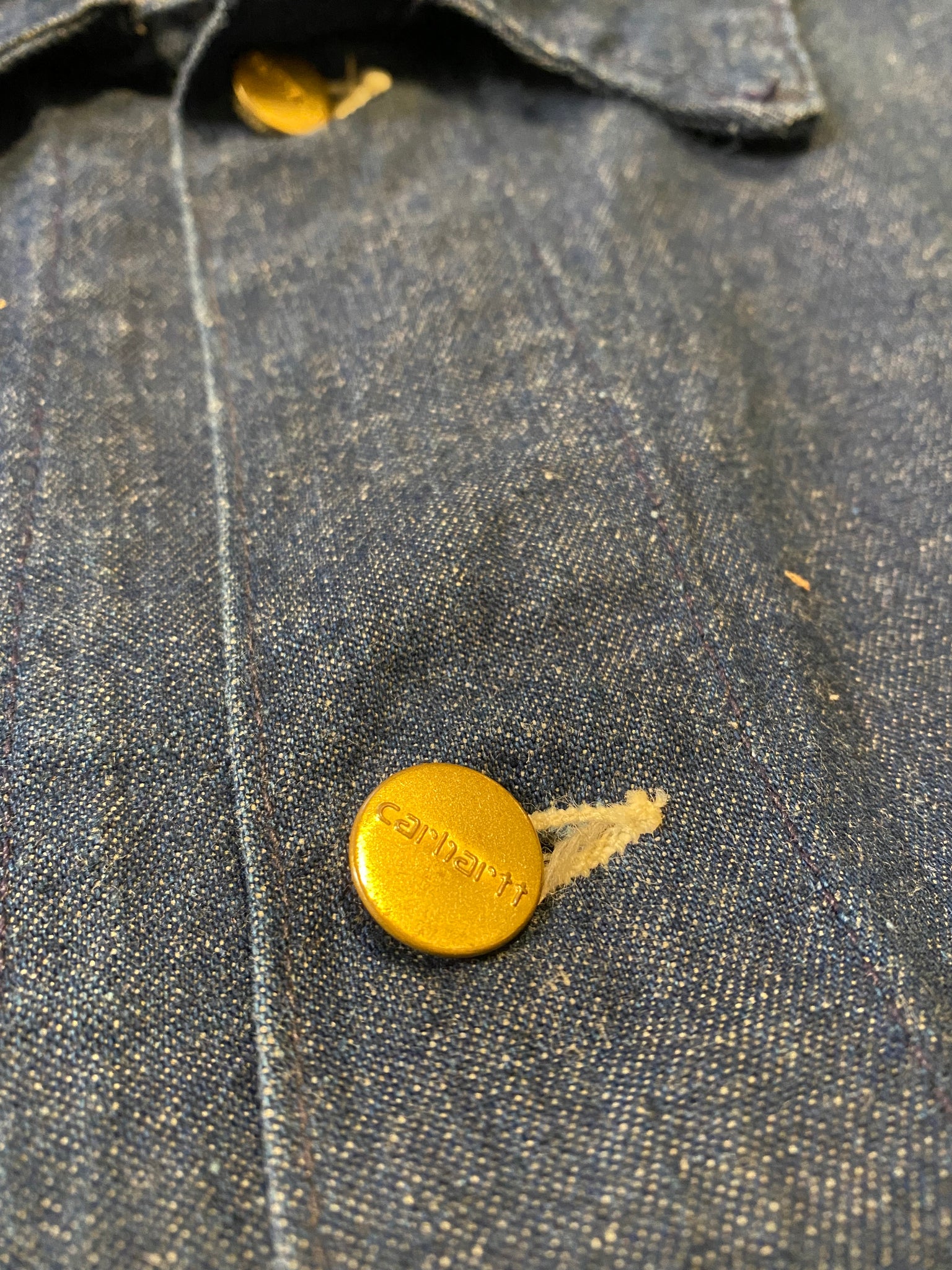 1993 Carhartt Denim Chore Jacket / medium