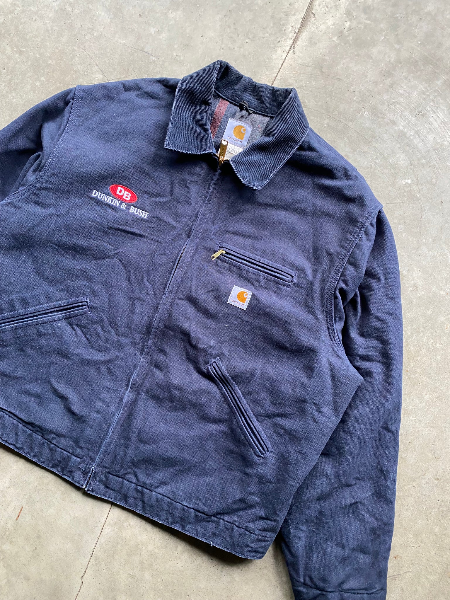 CARHARTT DETROIT JACKET NAVY / XXLARGE