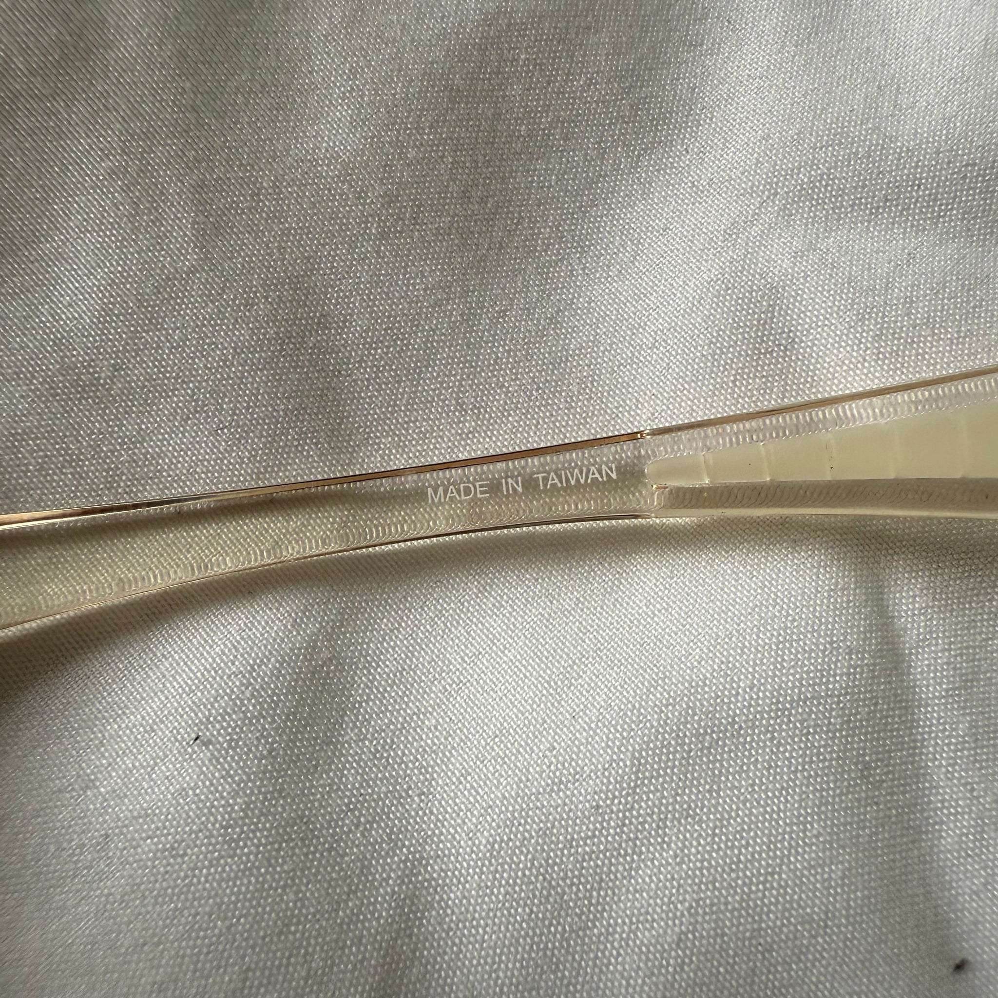 Clear y2k goggle glasses / OS